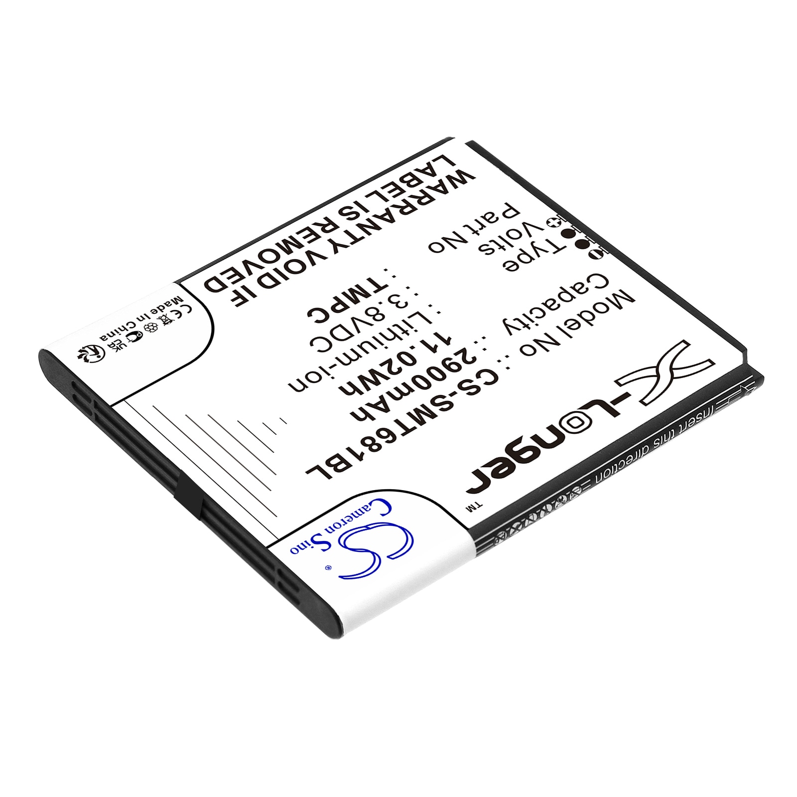 Batteri till Betalningsterminal för Sunni T6810, T6810H, T6810M m.fl.