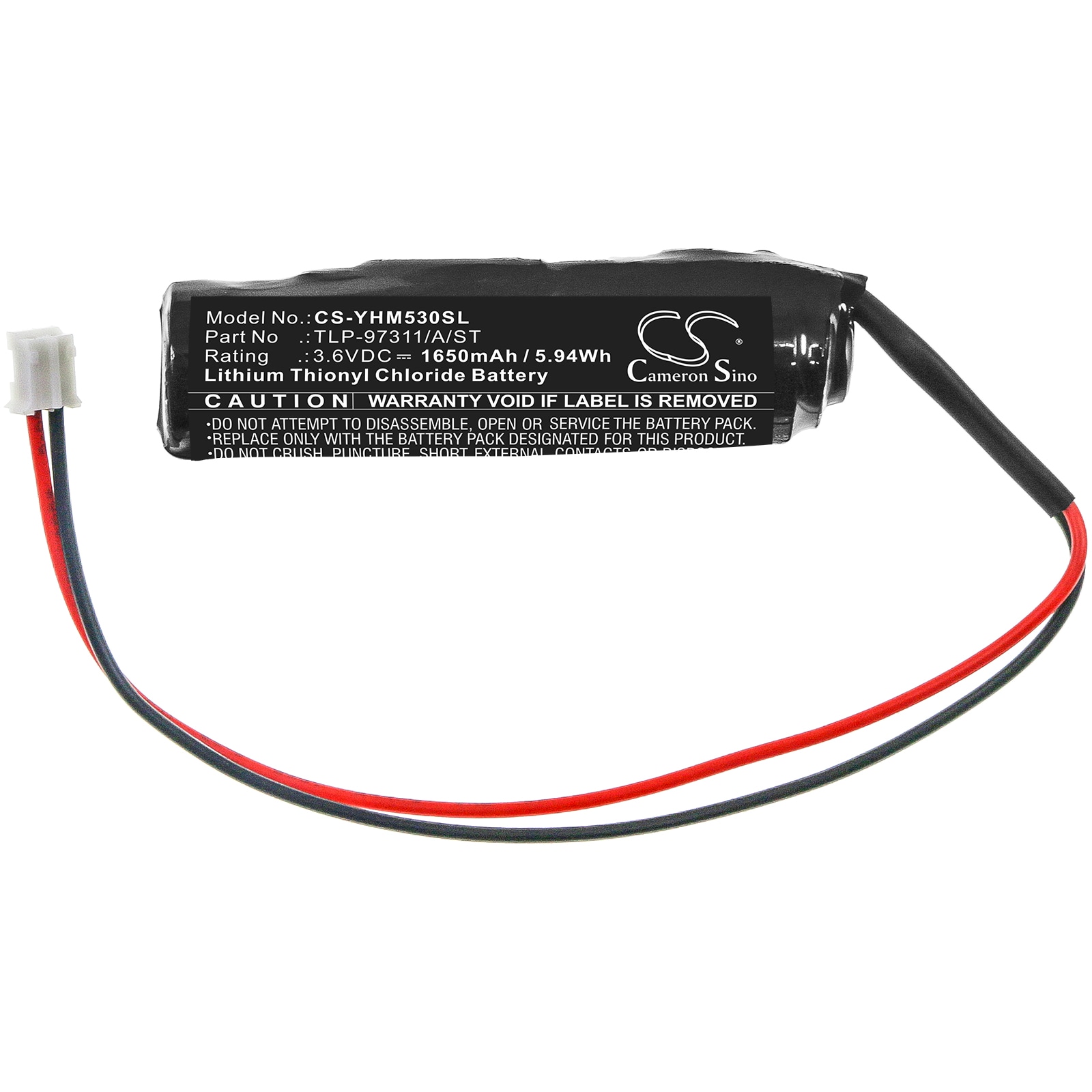 Batteri till PLC för Yamaha TS-X, KCA-M53G, KCA-M53GO-10
