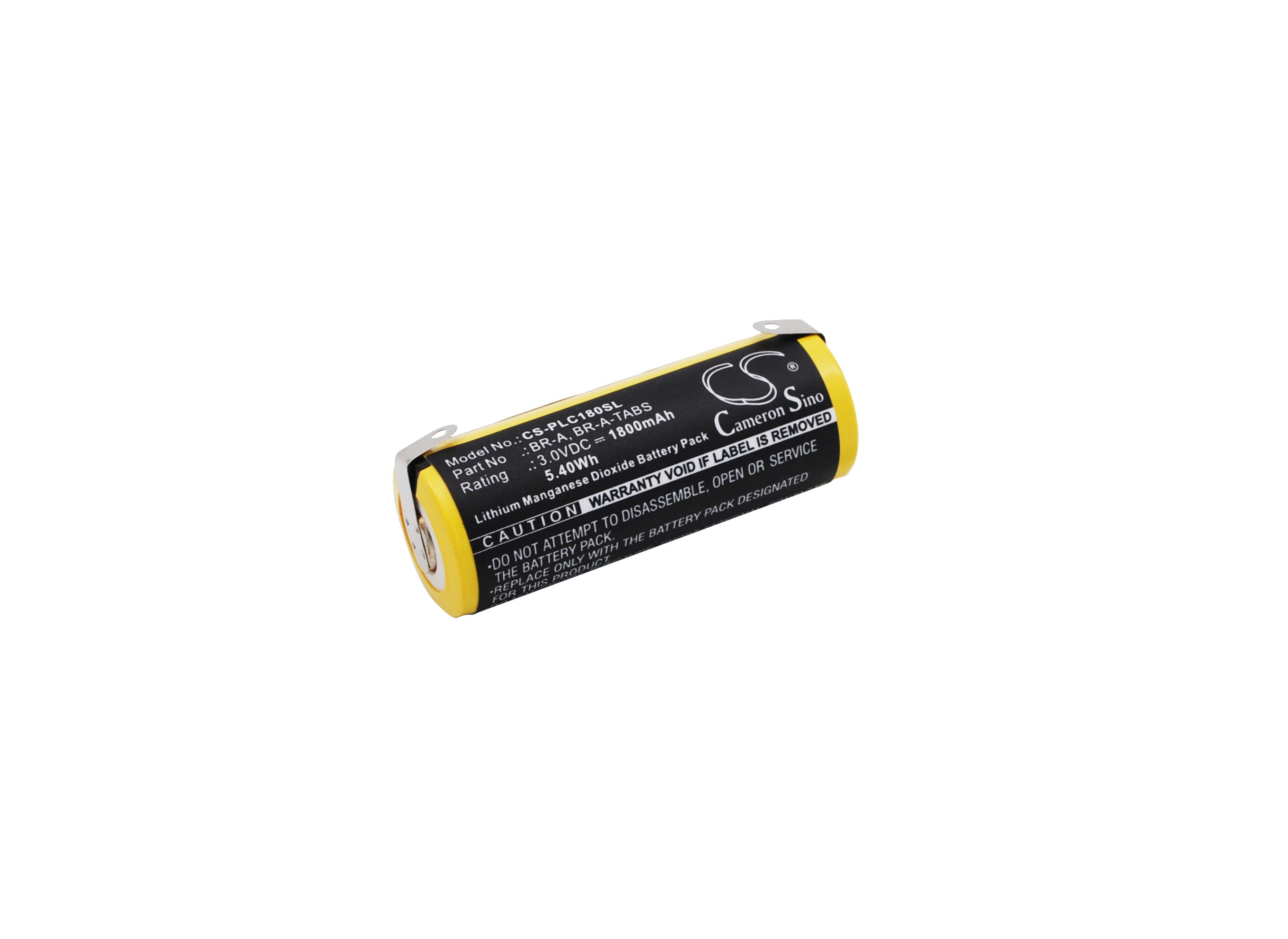 Batteri till PLC för Panasonic BR-A, BR-A-TABS, Memory back-up m.fl.