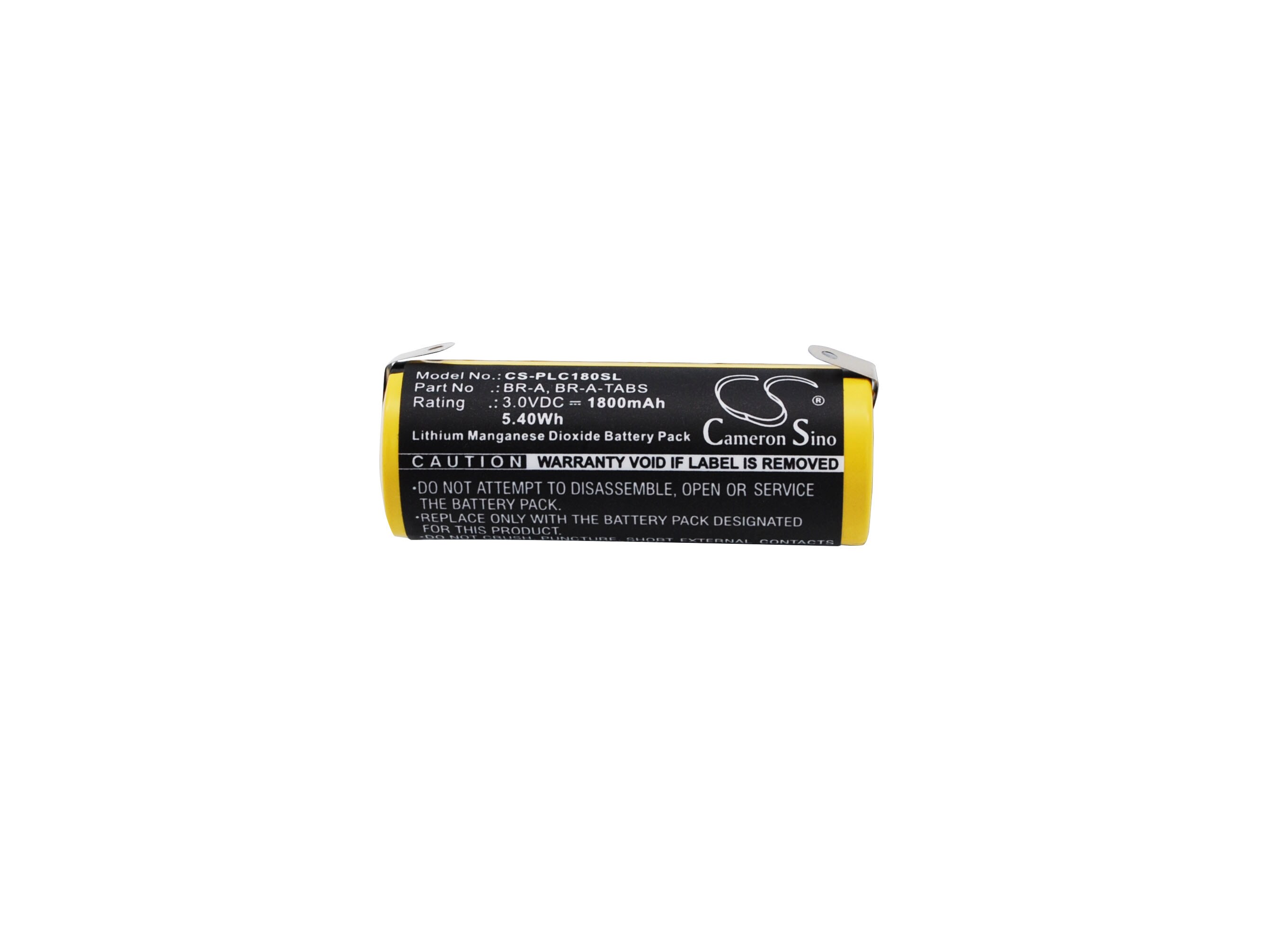 Batteri till PLC för Panasonic BR-A, BR-A-TABS, Memory back-up m.fl.