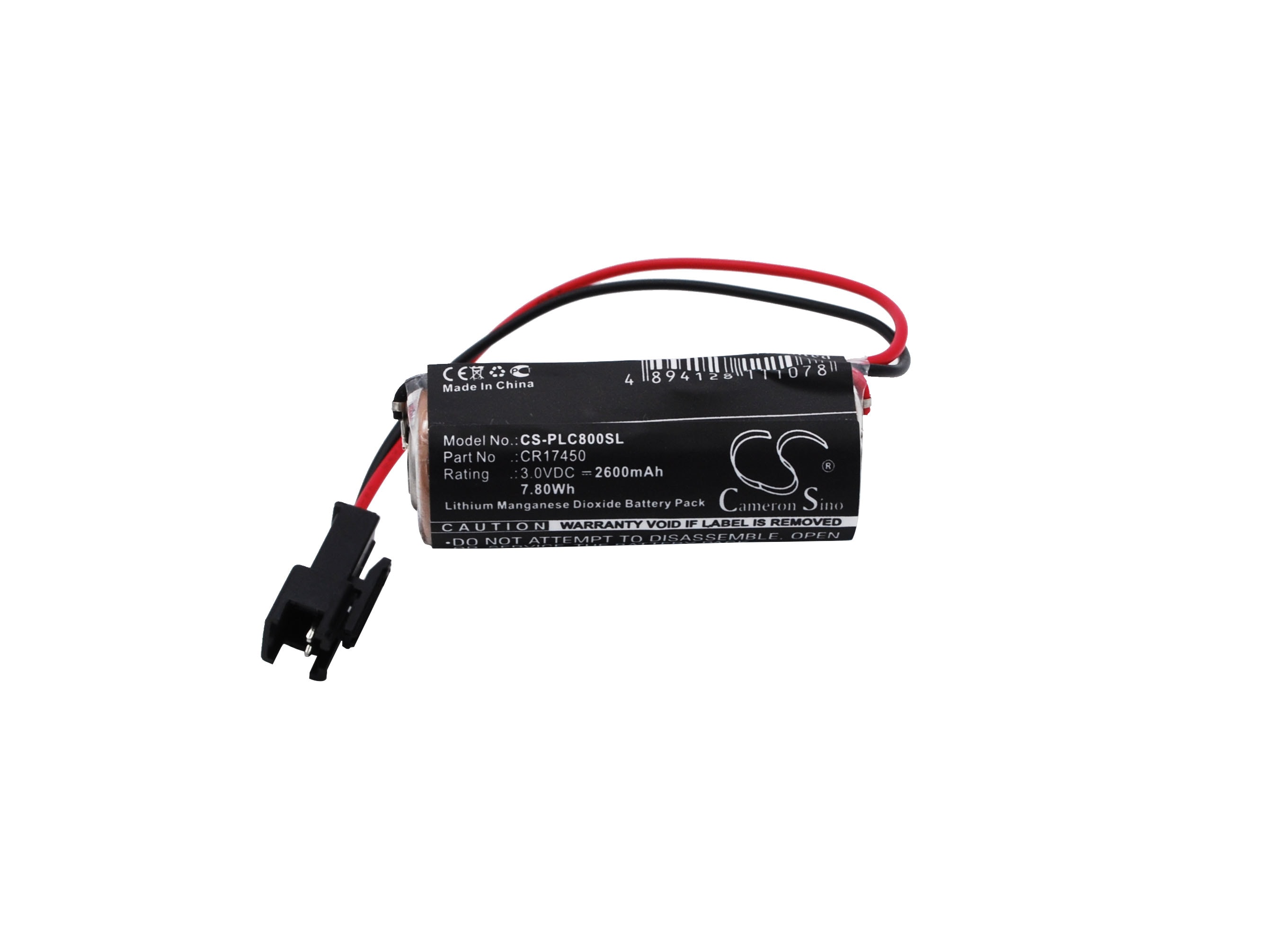 Batteri till PLC för Sanyo CR8.L, CR8.LHC