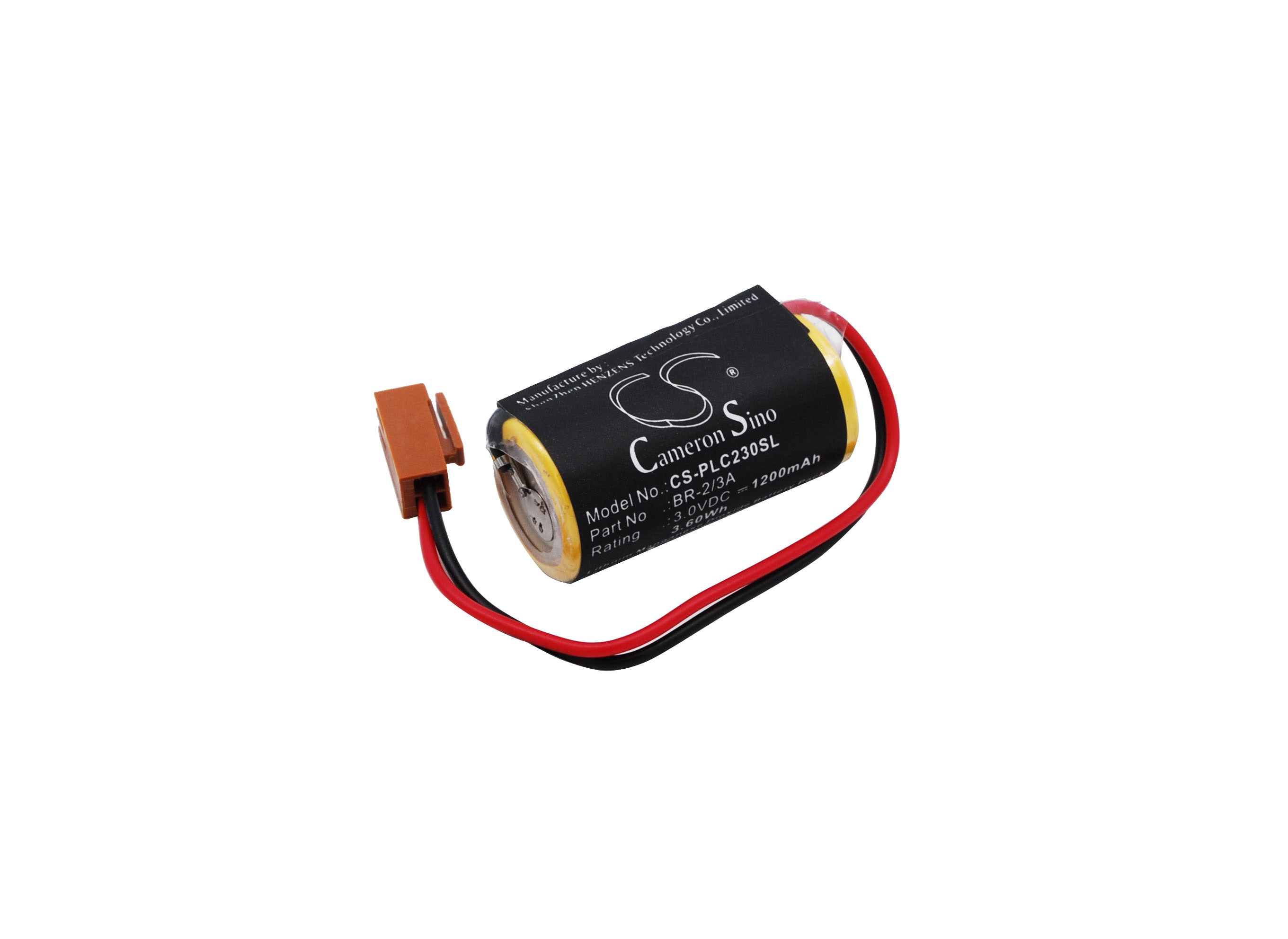 Batteri till PLC för Panasonic BR2/3A, BR2/3AE2P, CR17335 m.fl.