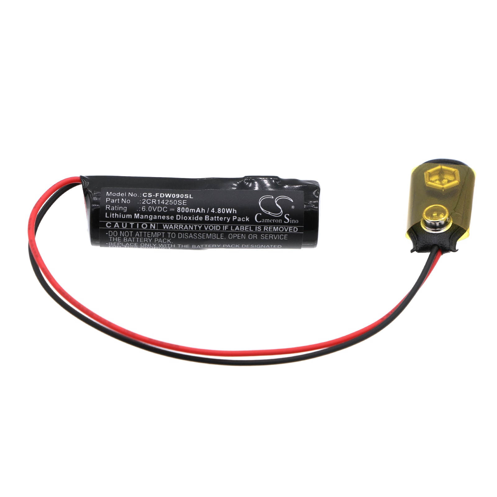 Batteri till PLC för FDK 1070085767-102, F098218, 11929GW m.fl.