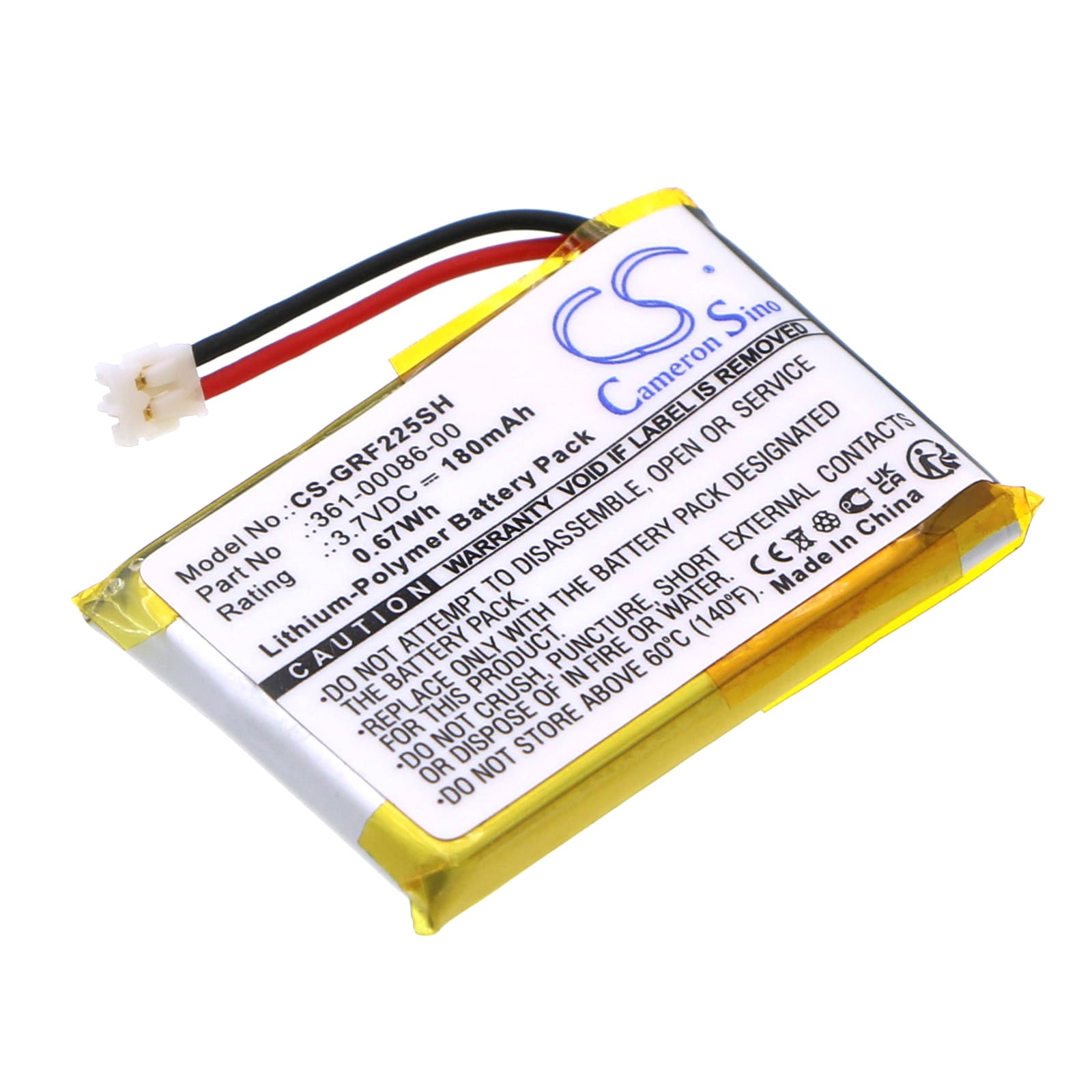 Batteri till Smart klocka för Garmin Forerunner 225, Forerunner 235, Forerunner 630 m.fl.