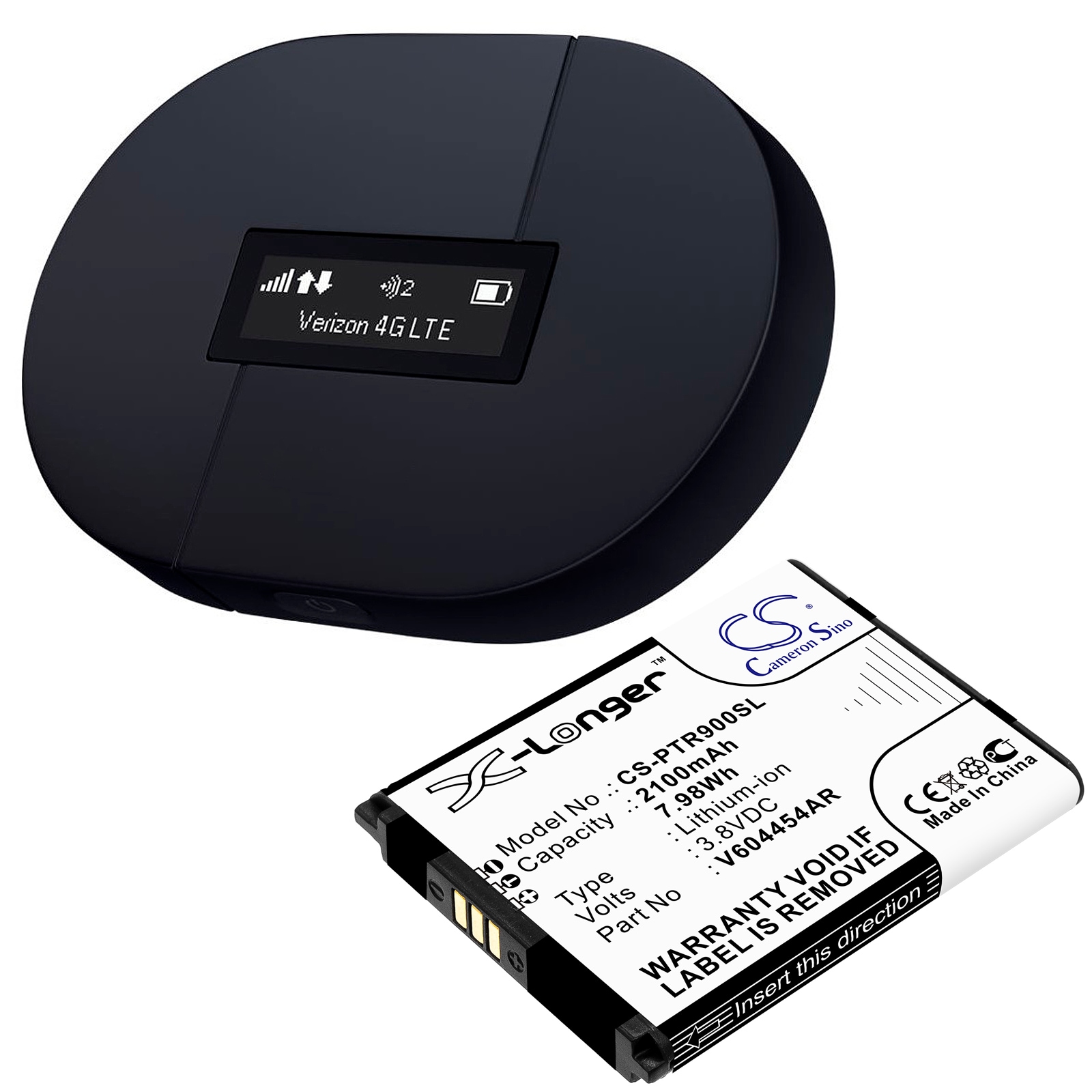 Batteri till Hotspot för Franklin Wireless MHS900L