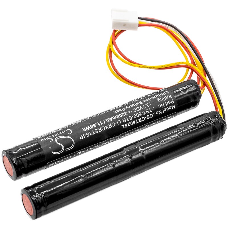 Batteri till Fjärrkontroll för Crestron TST-600, TST-602, TST-600 Touchpanels m.fl.