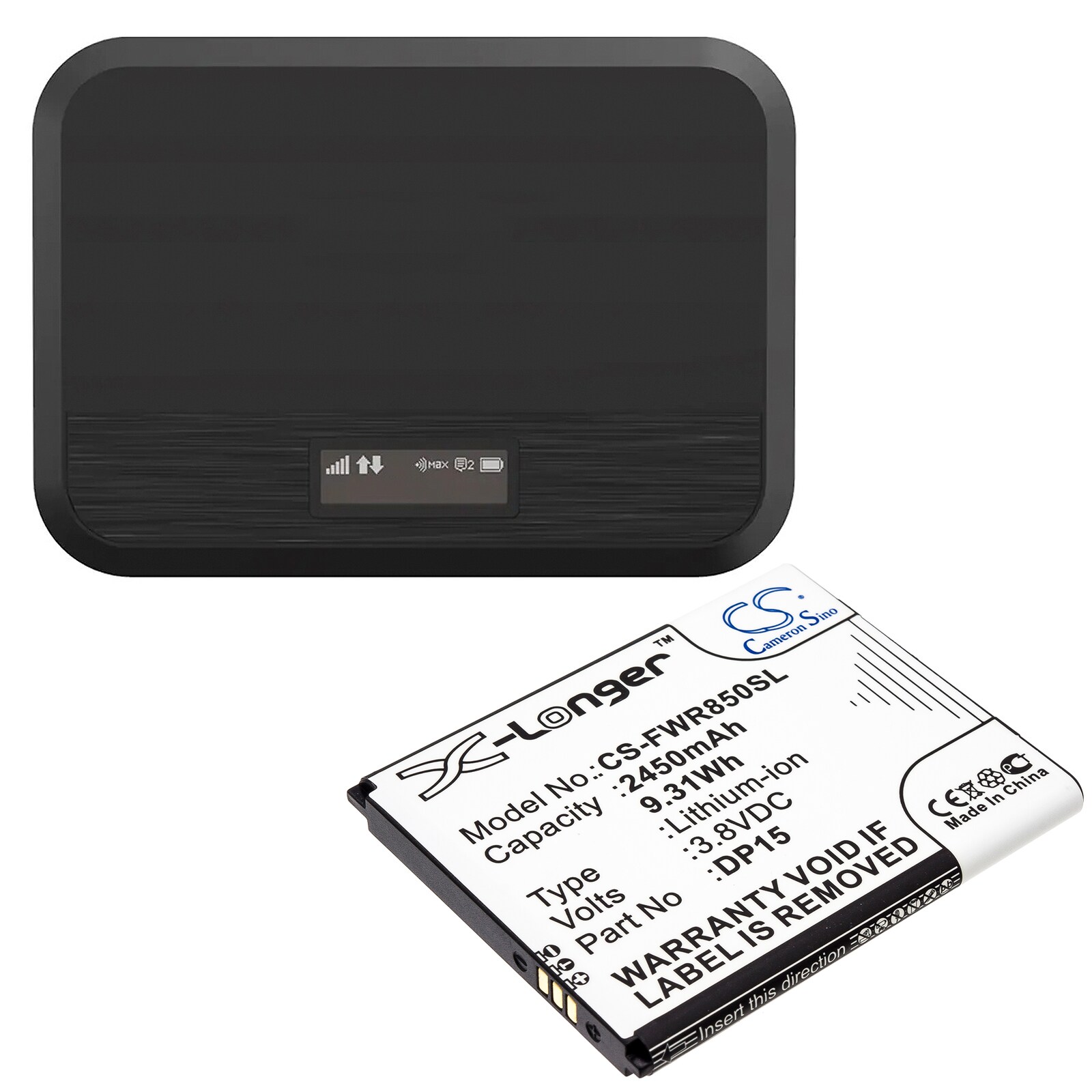 Batteri till Hotspot för T-Mobile T9, DP15, R717