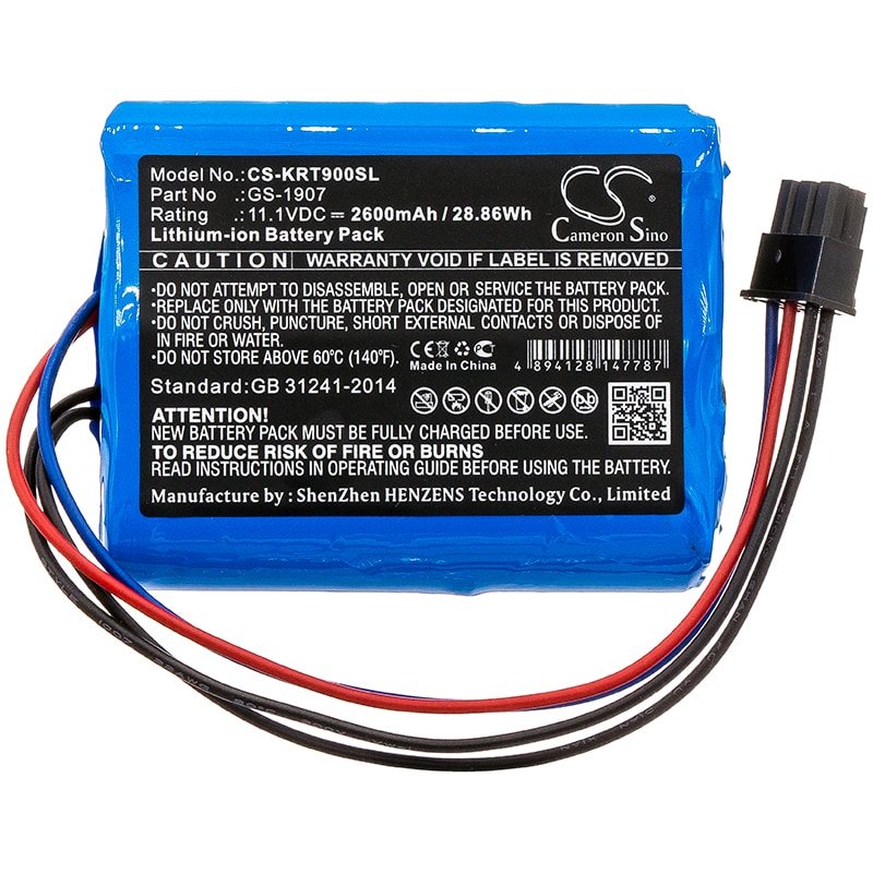 Batteri till Tidsklocka för Kronos InTouch 9000, 8609000-018