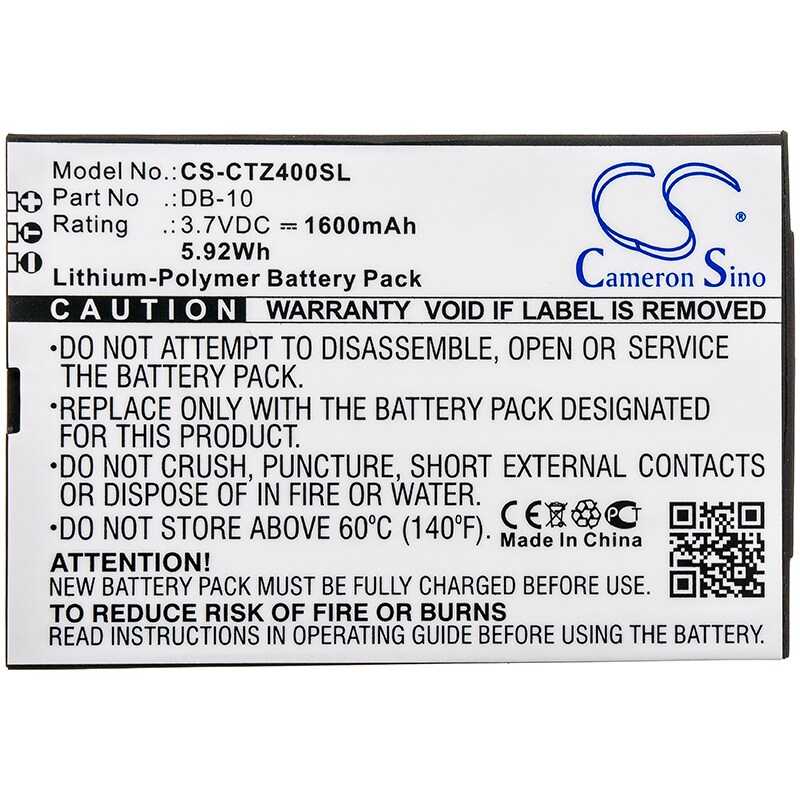 Batteri till Ordbok för Canon Wordtank Z400, Wordtank Z410, Wordtank Z800 m.fl.