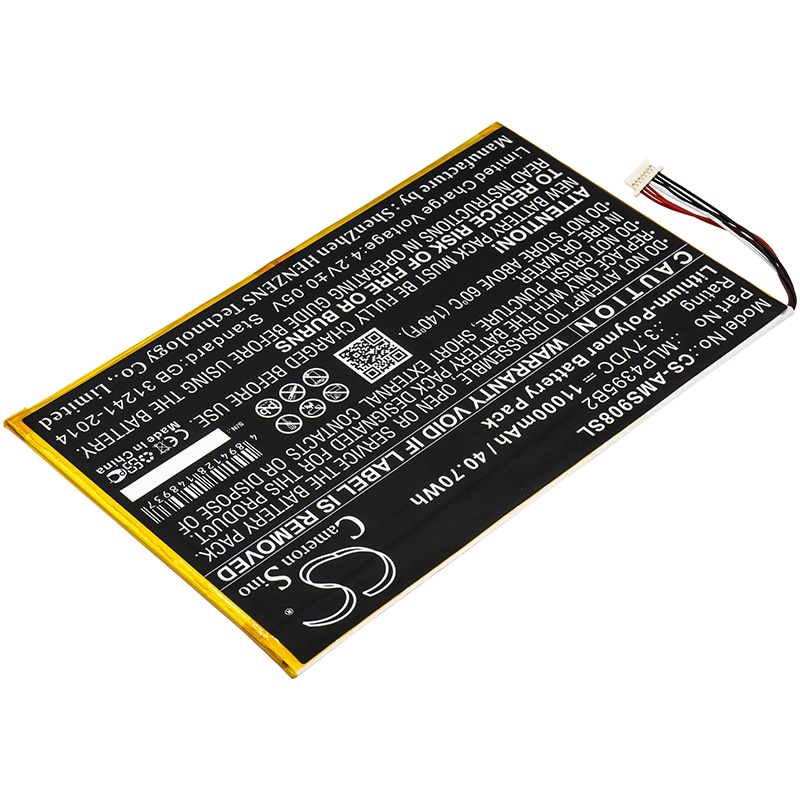 Batteri till Diagnostisk scanner för Autel MaxiSys MS908, MaxiSys MS908P Pro m.fl.
