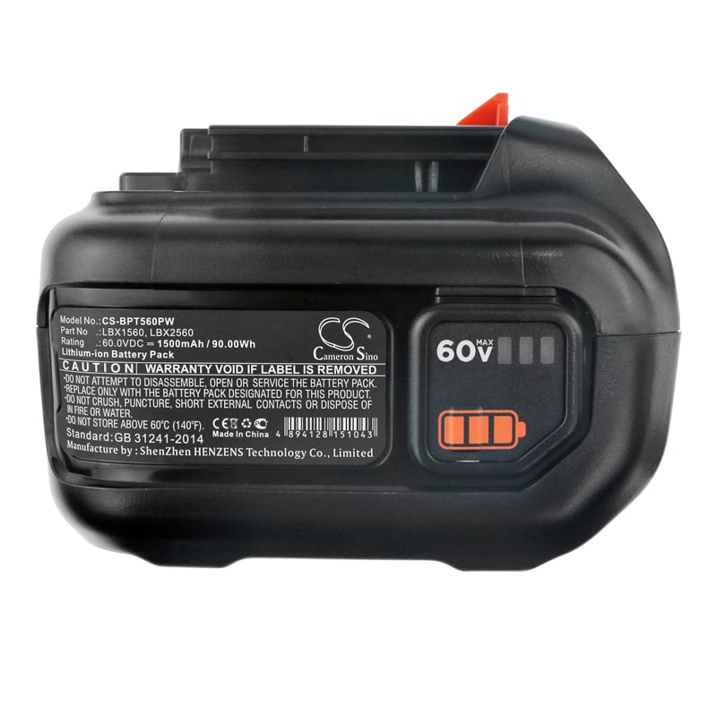 Batteri till Gräsklippare för Black & Decker LSW60C, CM2060C m.fl.