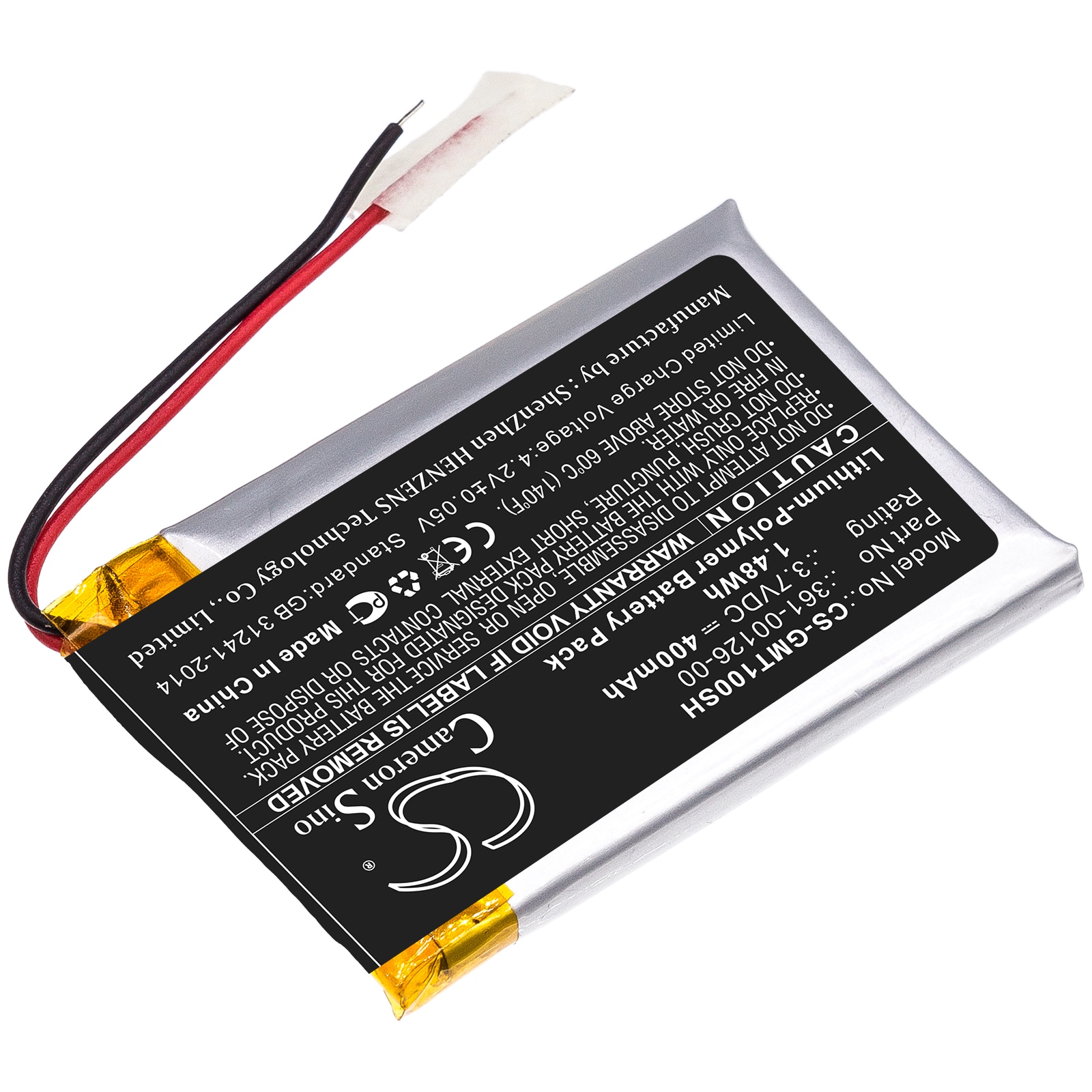 Batteri till Smart klocka för Garmin Tactix Delta, 010-02357-00