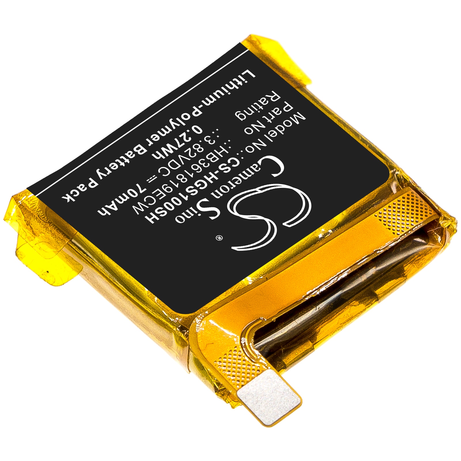 Batteri till Smart klocka för Huawei Glory S1, MES-B19