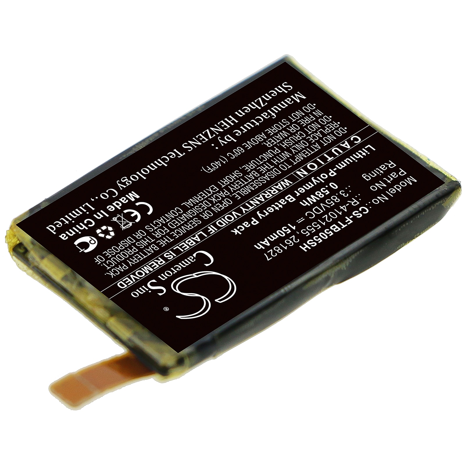 Batteri till Smart klocka för Fitbit Versa, FB504, FB505