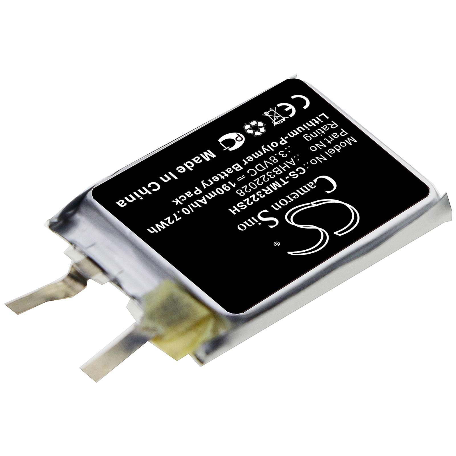 Batteri till Smart klocka för TomTom Runner Cardio, Runner, Spark 8rs00