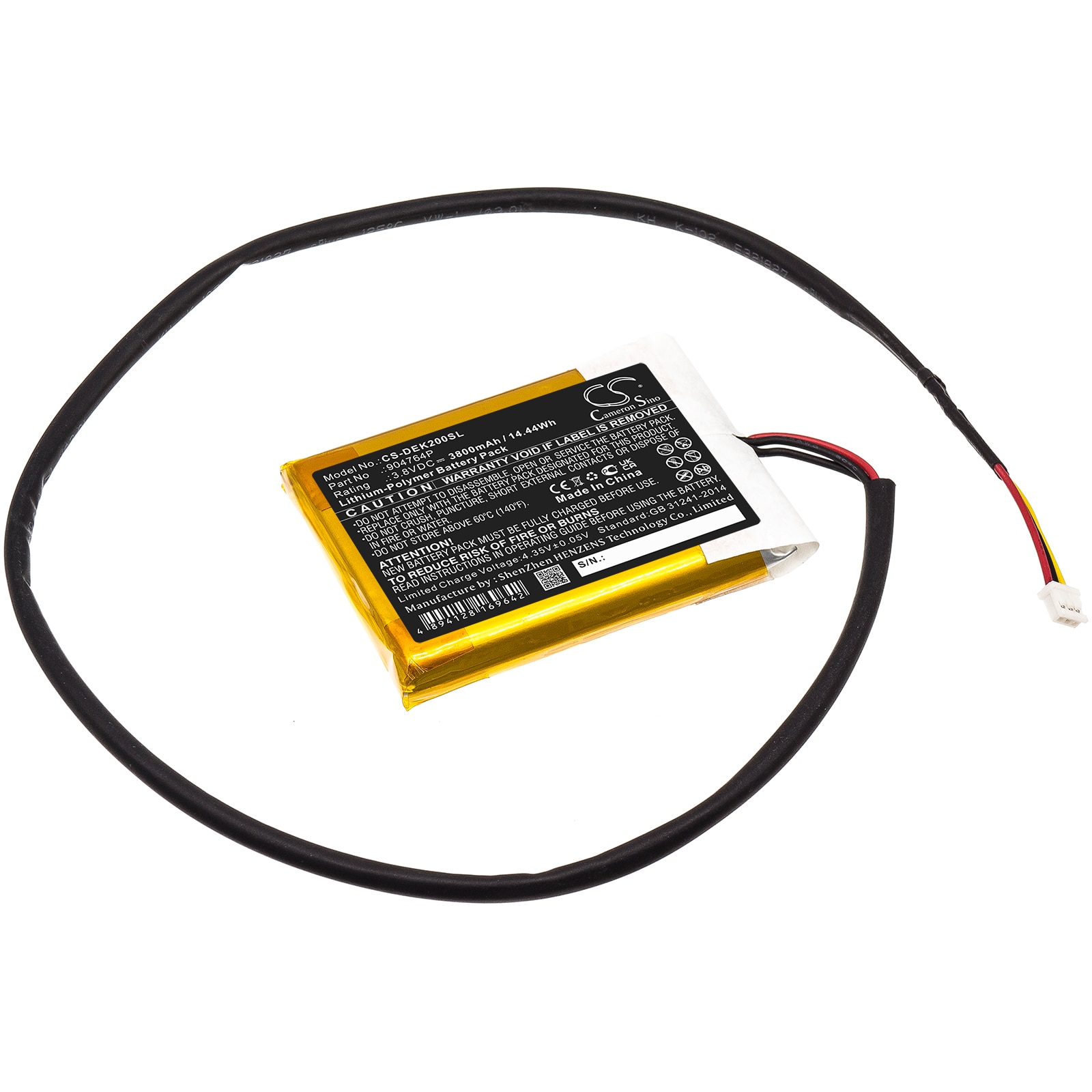 Batteri till VR för idealens K2, K2+