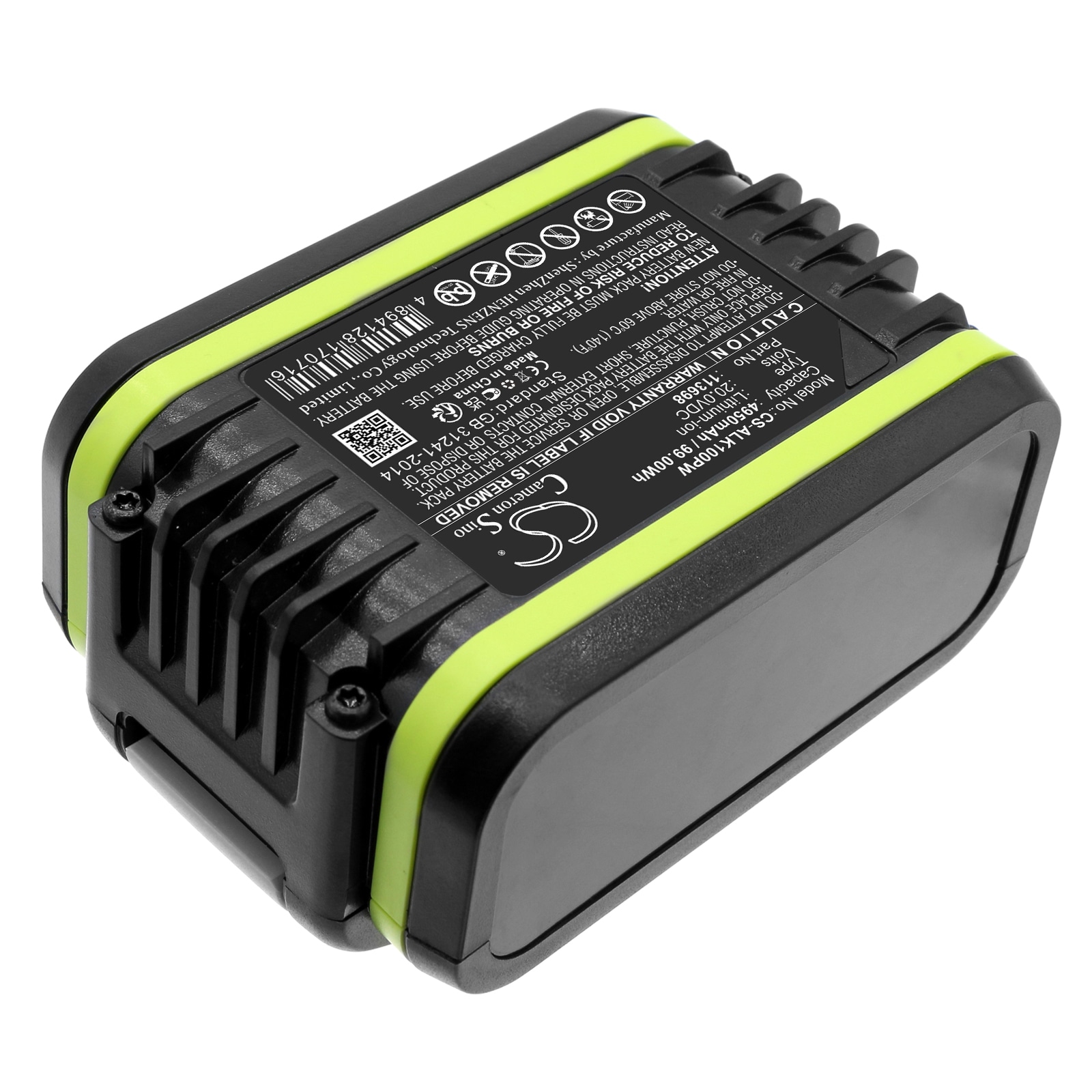Batteri till Gräsklippare för AL-KO Easy Flex 34.8 Li Lawnmower m.fl.
