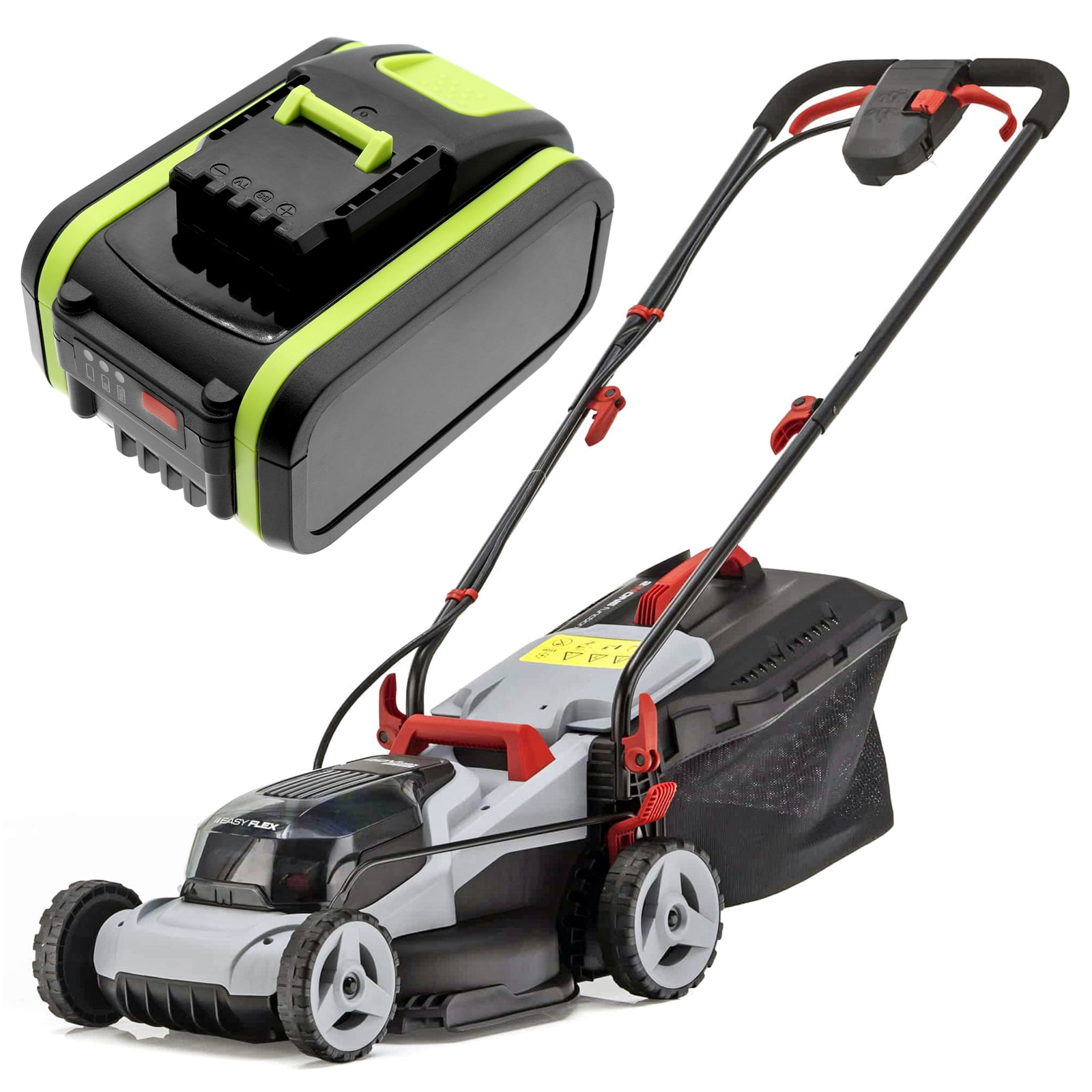 Batteri till Gräsklippare för AL-KO Easy Flex 34.8 Li Lawnmower m.fl.