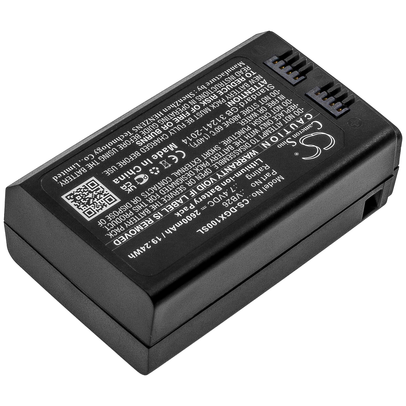 Batteri till Stroboskopisk belysning för GODOX V1