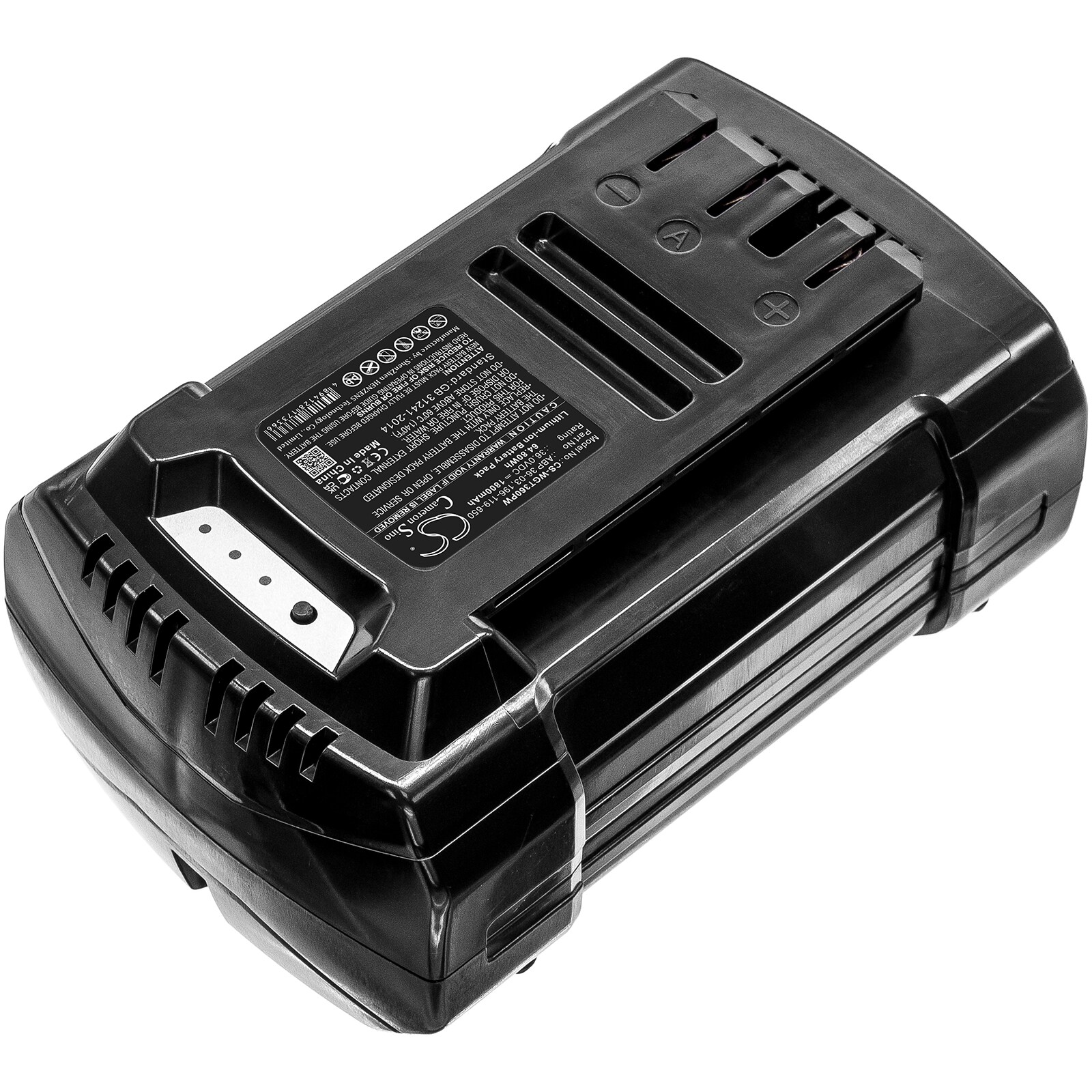 Batteri till Verktyg för trädgårdsskötsel för WOLF Garten GTB 36, LBB 36, HSB 36 m.fl.