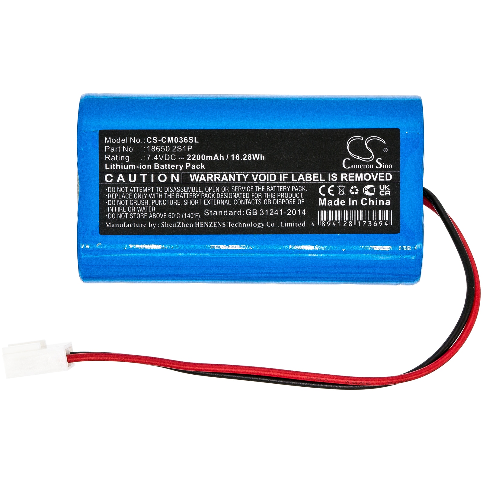 Batteri till Batteripaket för Neptolux N89