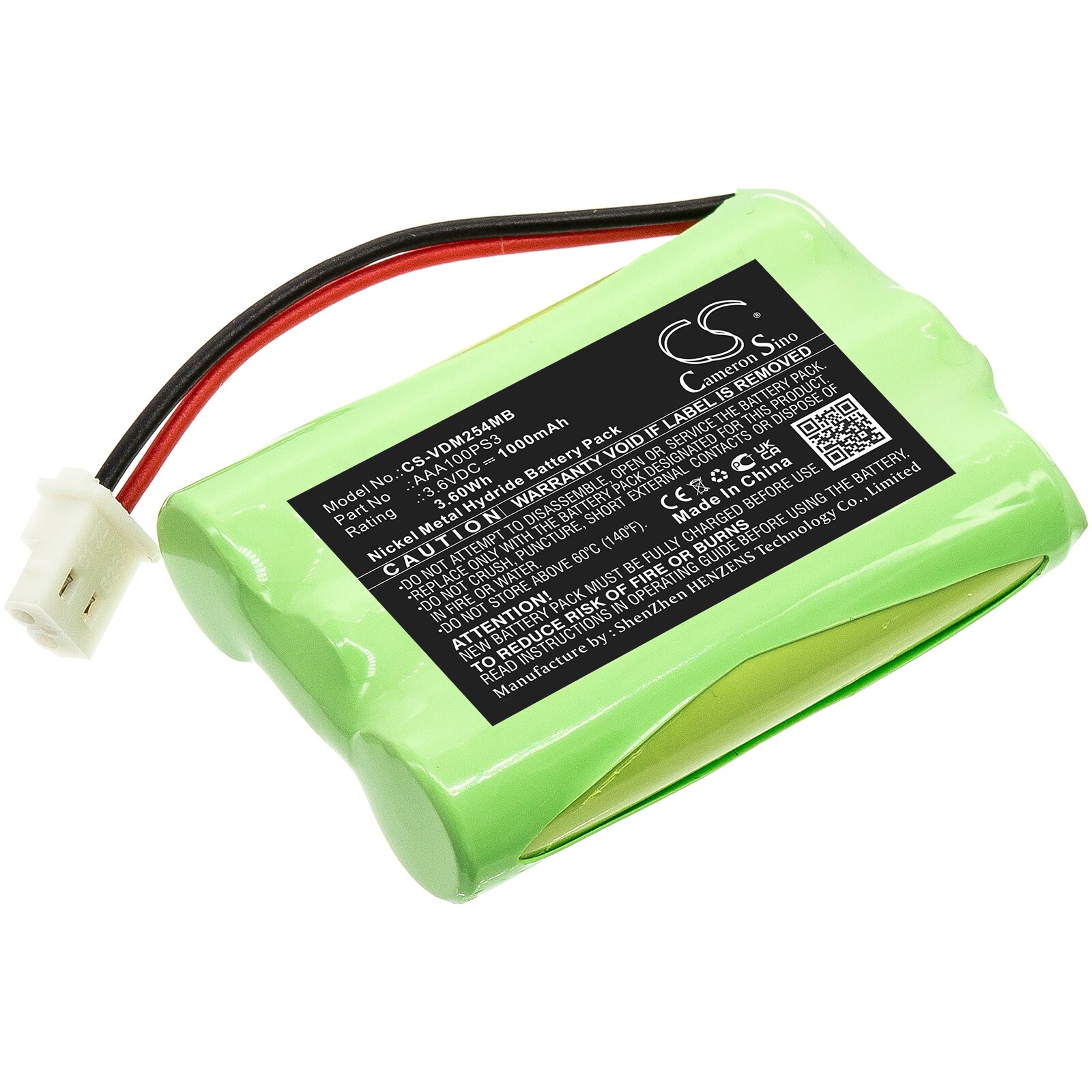Batteri till BabyPhone för VTech VM311, VM311-13, VM311-2 m.fl.