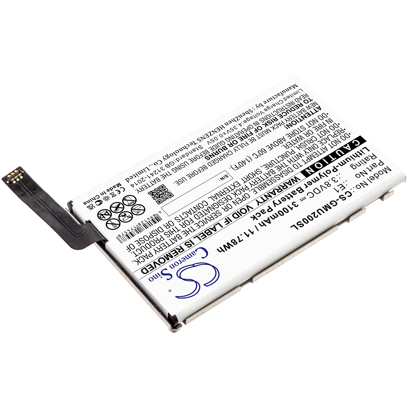 Batteri till Hotspot för GlocalMe E1, U2, U2S m.fl.