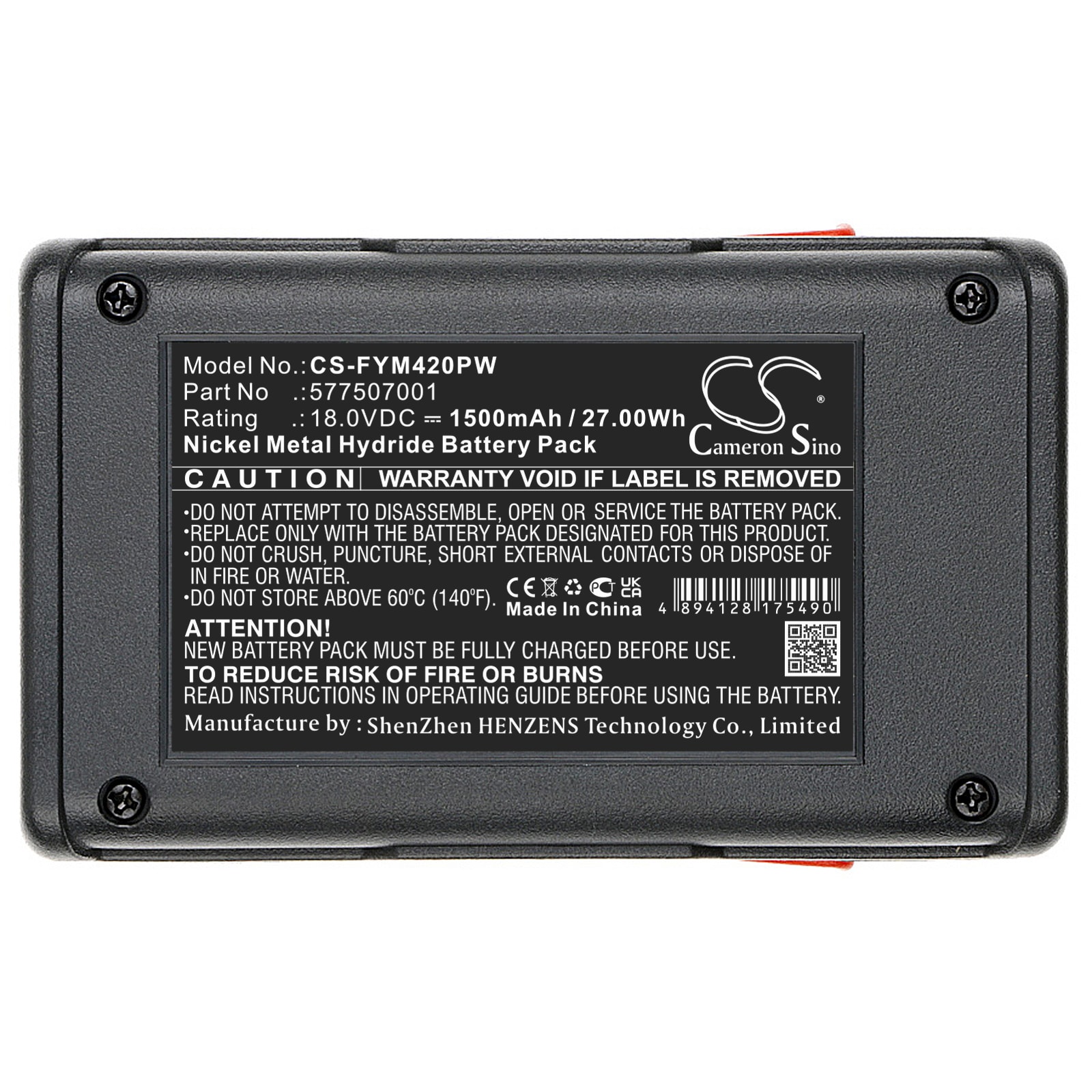 Batteri till Verktyg för trädgårdsskötsel för Flymo Contour Cordless XT, Easicut 420 m.fl.