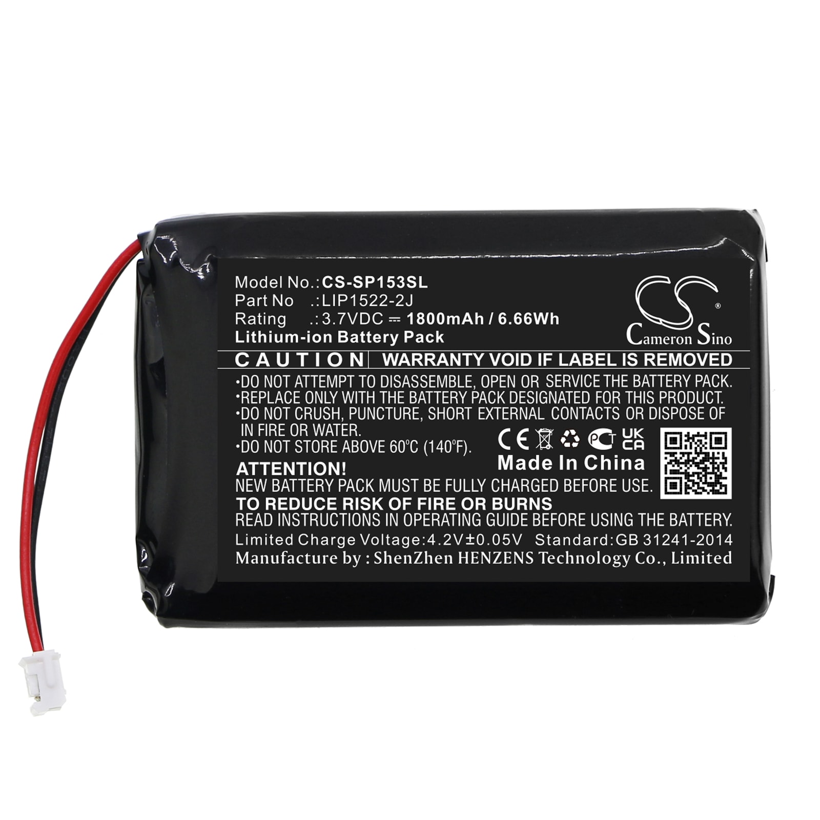 Batteri till Spelkonsol för Sony CUH-ZCT2H, CUH-ZCT2J, CUH-ZCT2J11 m.fl.