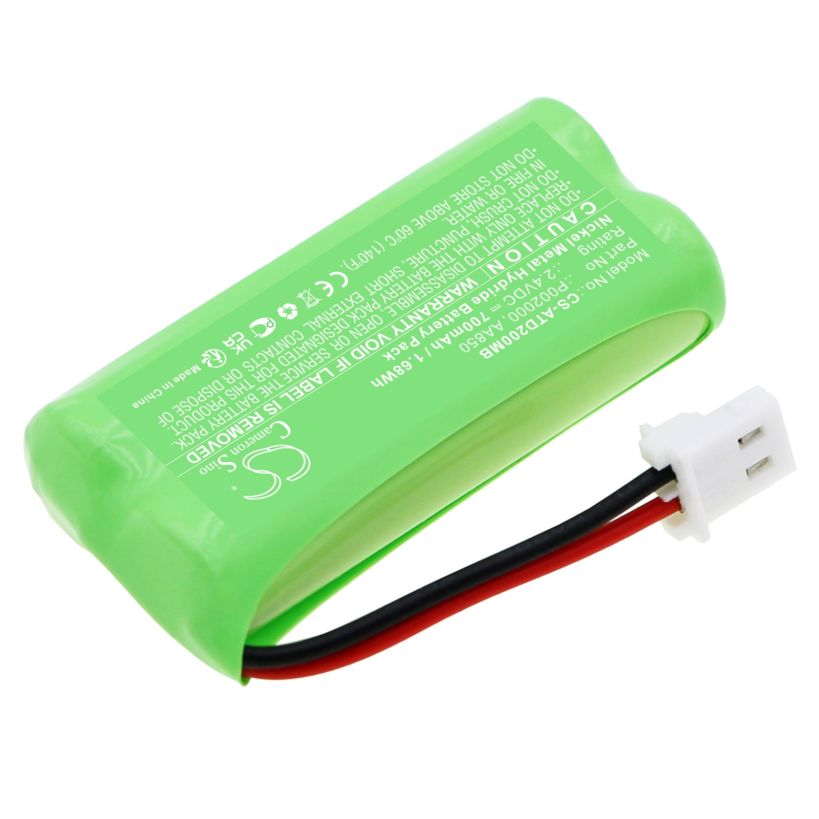 Batteri till BabyPhone för Alecto DBX-20