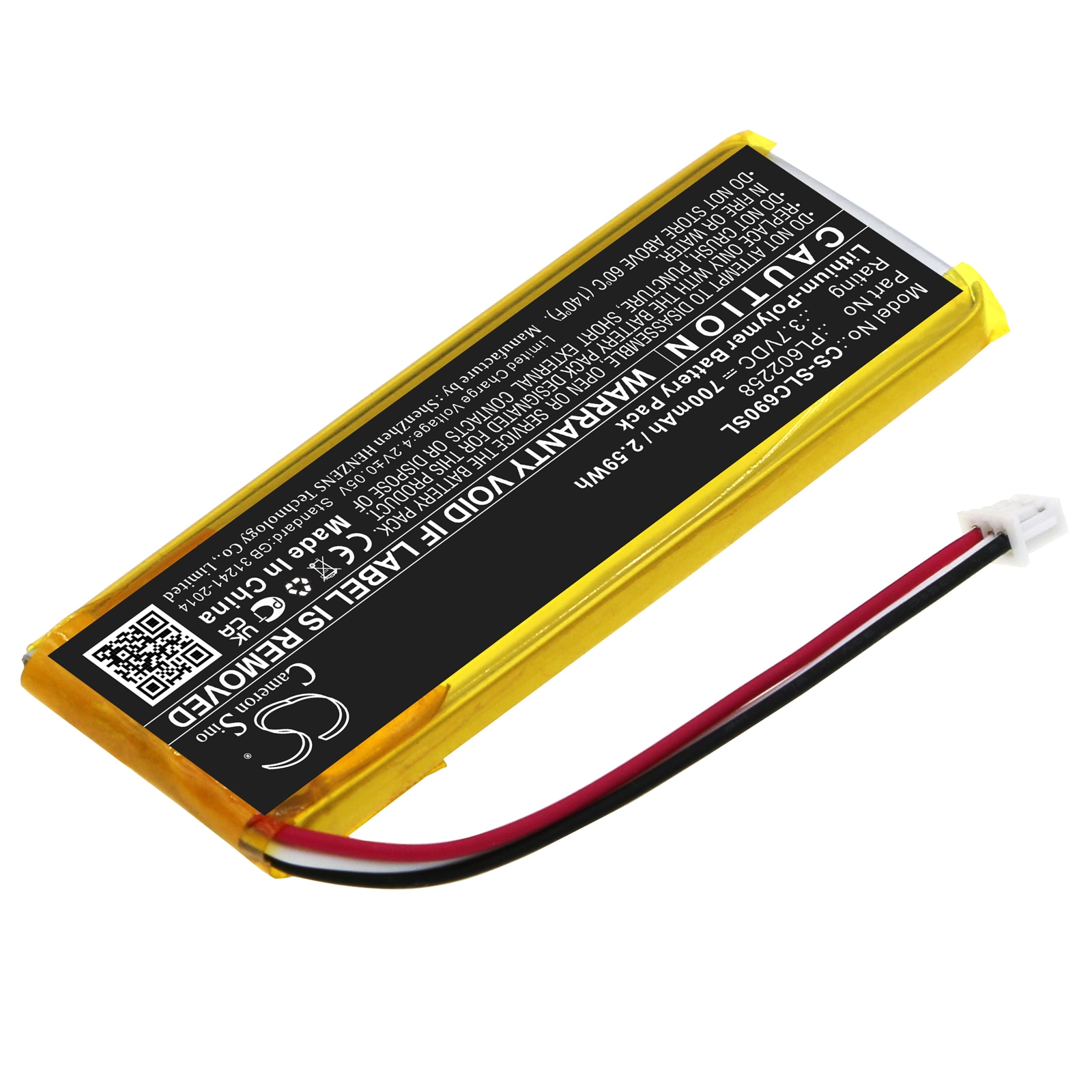 Batteri till Spelkonsol för SteelSeries Nimbus+ Controller, 69070, 9076SW m.fl.