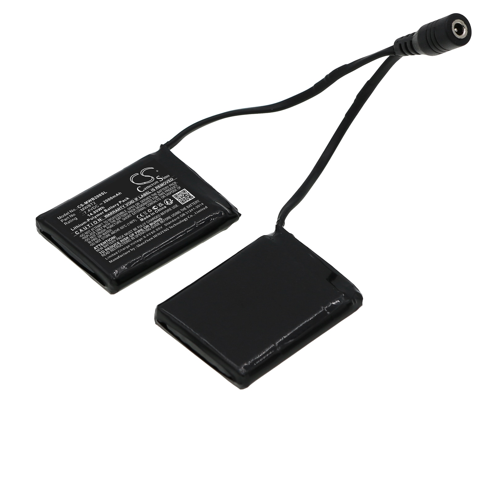 Batteri till Uppvärmda kläder för IXS Heat-ST Gloves