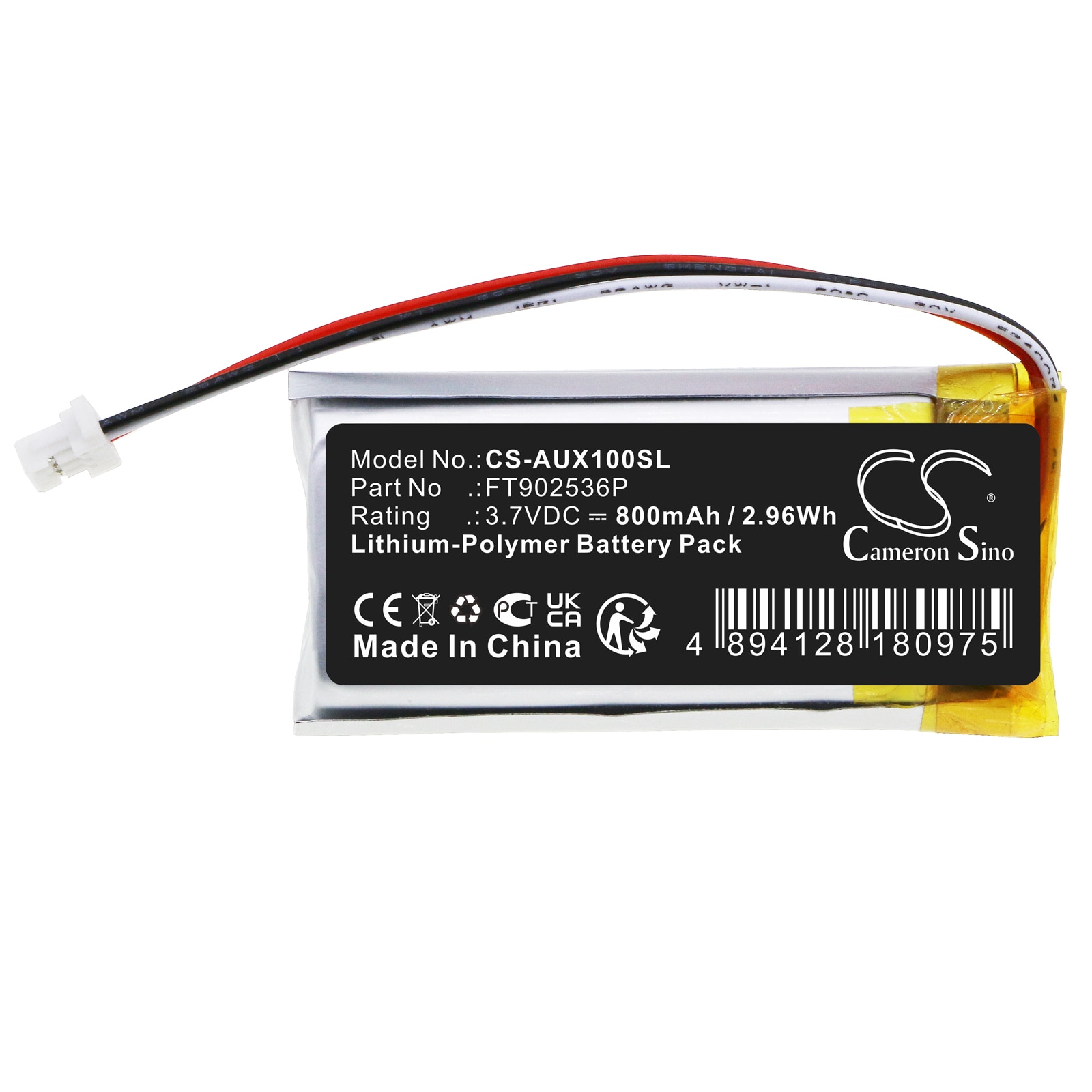 Batteri till Mus, Tangentbord för ASUS ROG Spatha X, ROG Gladius ll, ROG Spatha RF