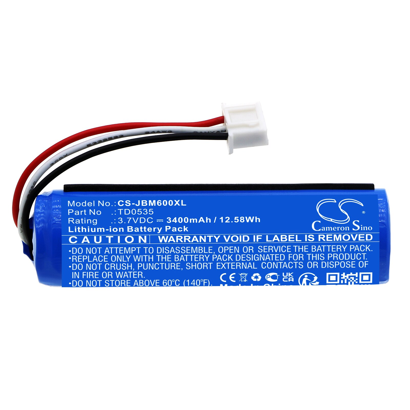 Batteri till Mikrofon för JBL KMC 600