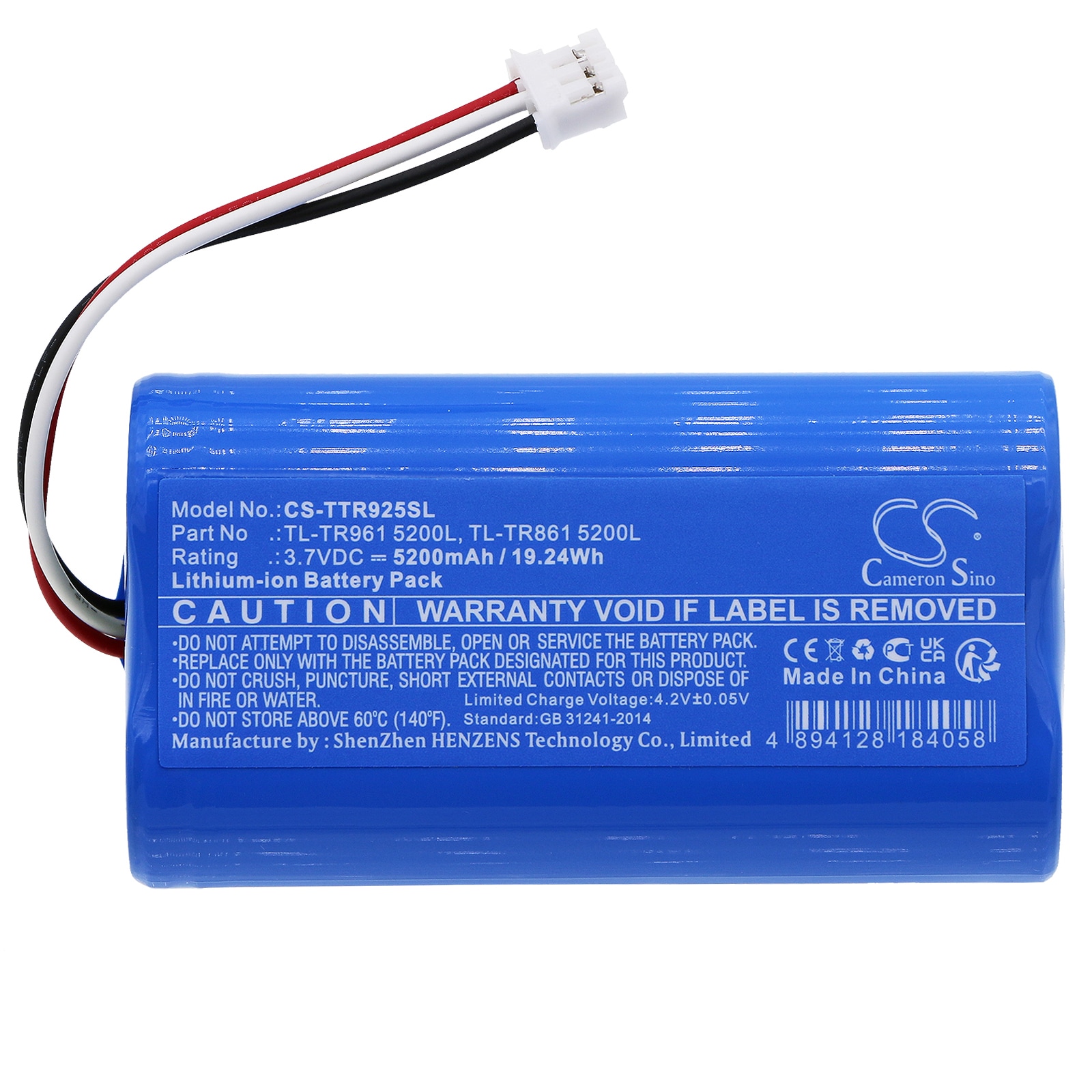 Batteri till Hotspot för TP-Link TL-TR961 5200L, TL-TR861 5200L