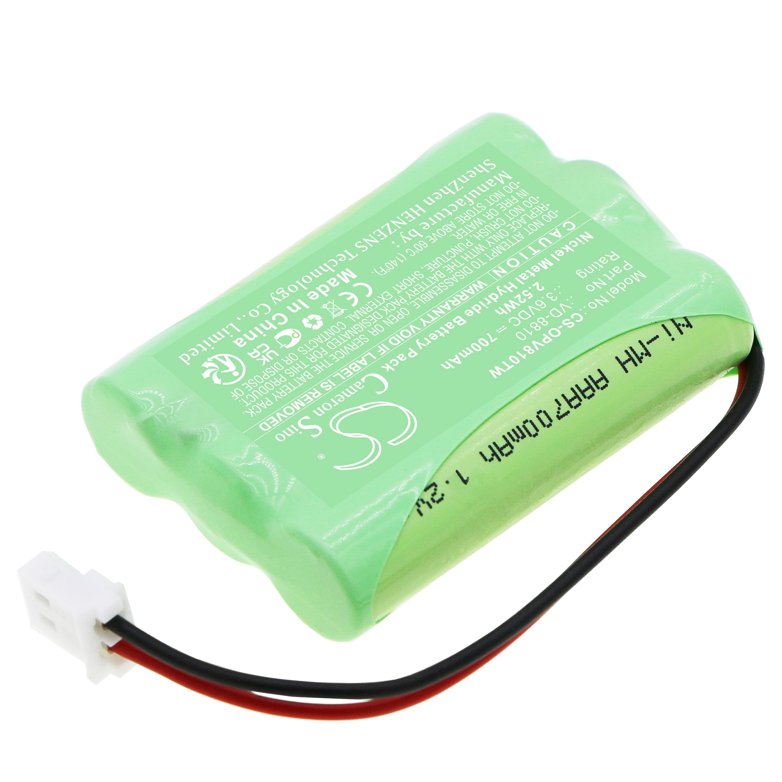 Batteri till Säkerhetskamera för hemmet för IQ America VD-8810