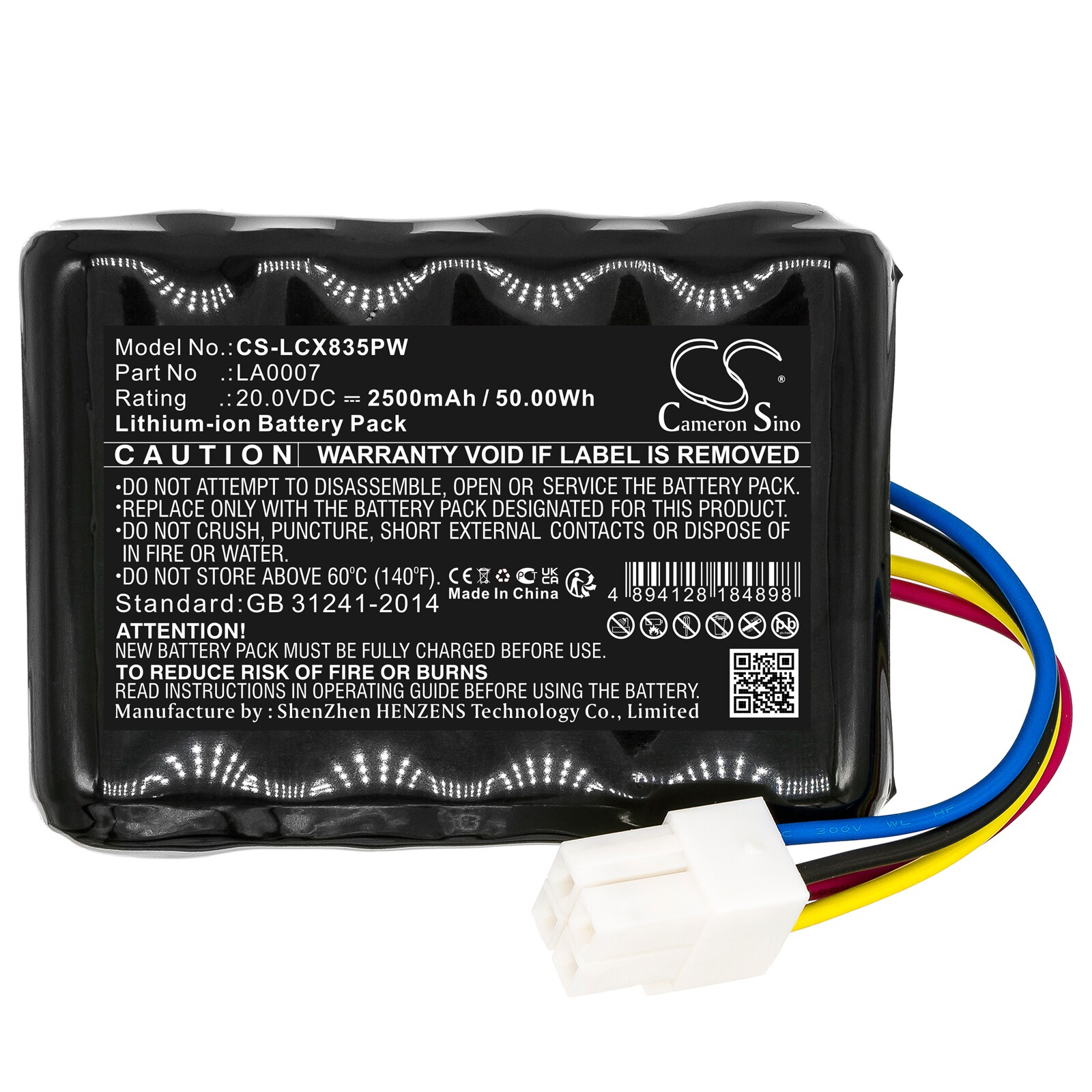 Batteri till Gräsklippare för Landxcape CR208E, R800 Smart, LX835 m.fl.