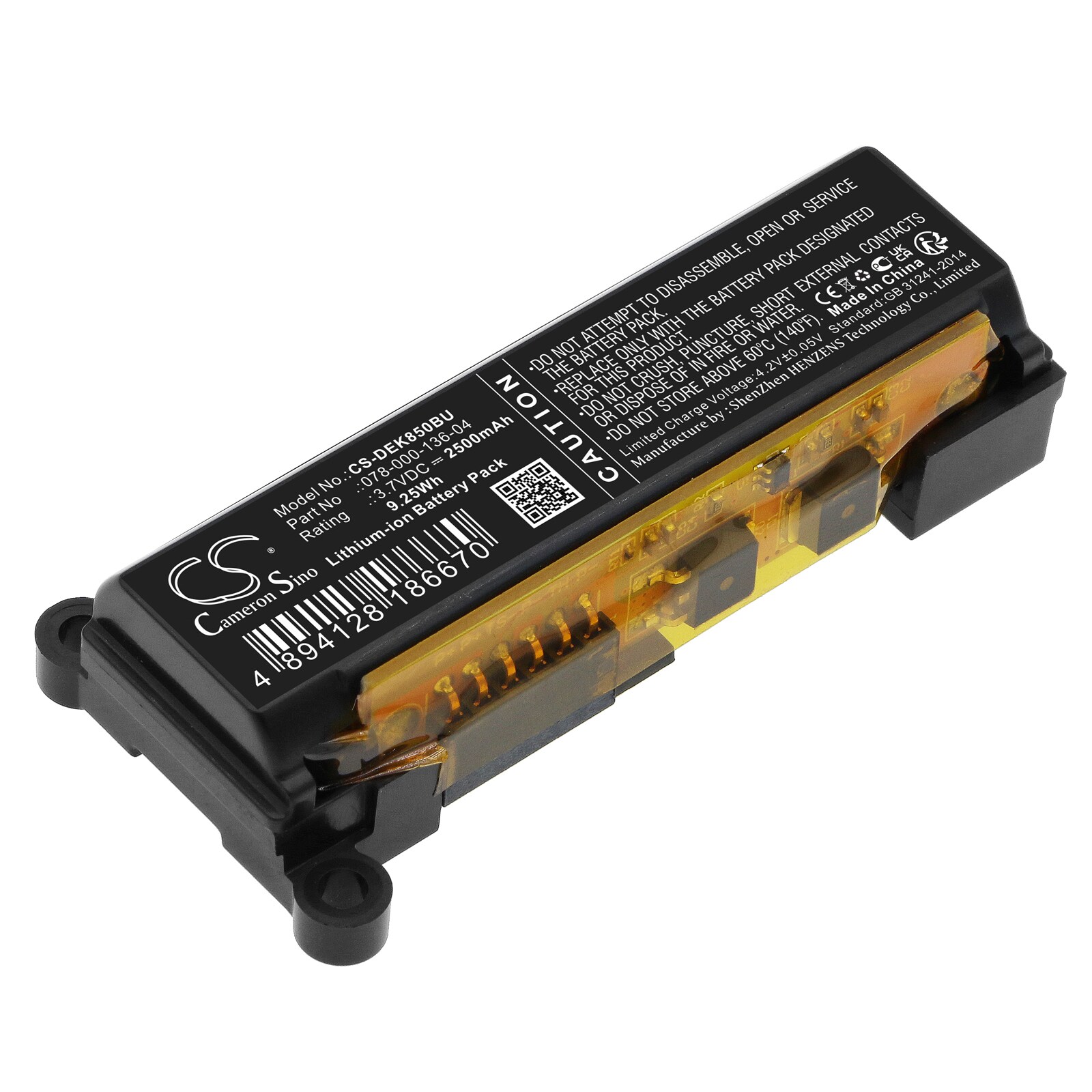 Batteri till RAID-kontroller för DELL Controller Card DGK85