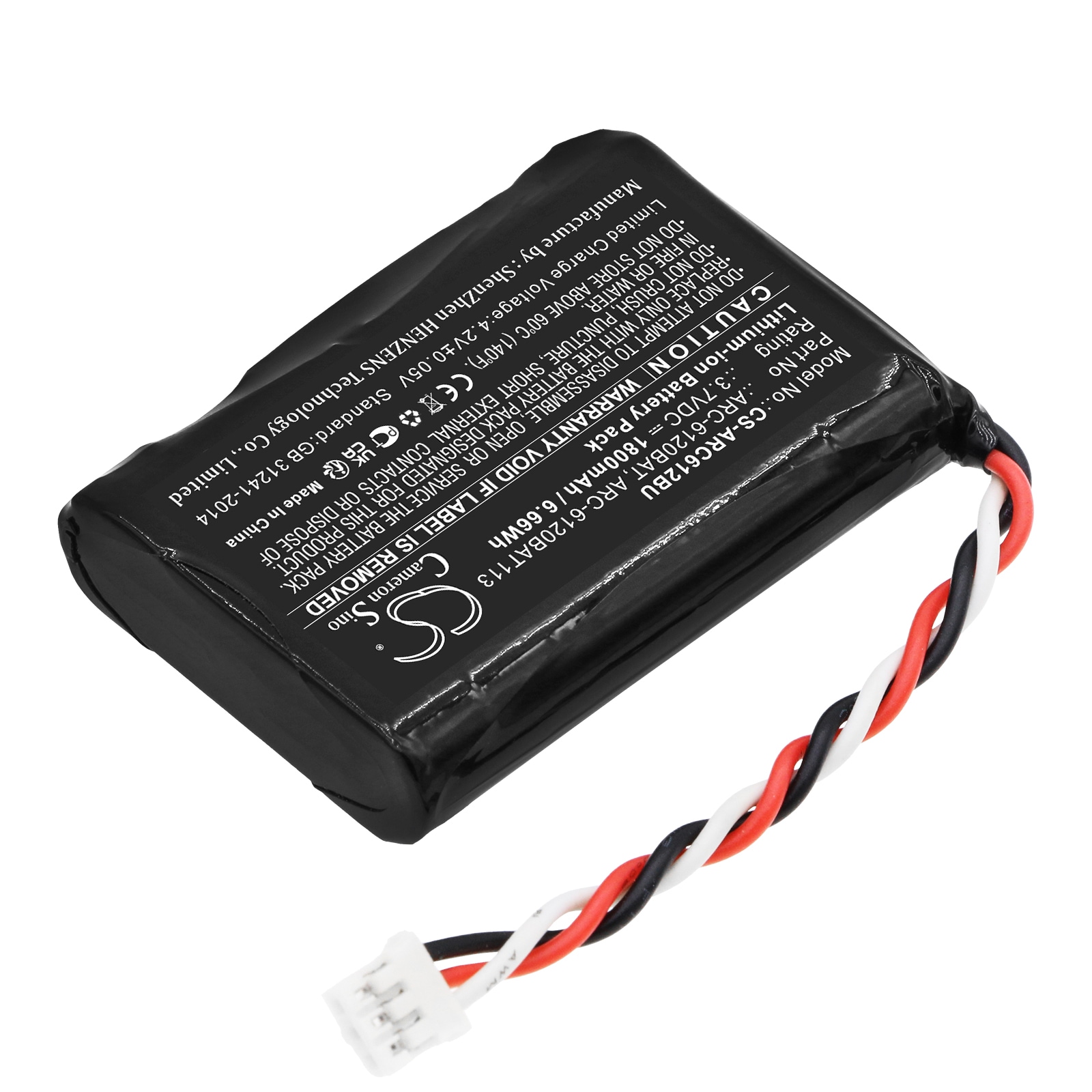 Batteri till RAID-kontroller för Areca ARC-11xx(ML), ARC-12xx(ML), ARC-12xx(4i/4x/8x) m.fl.