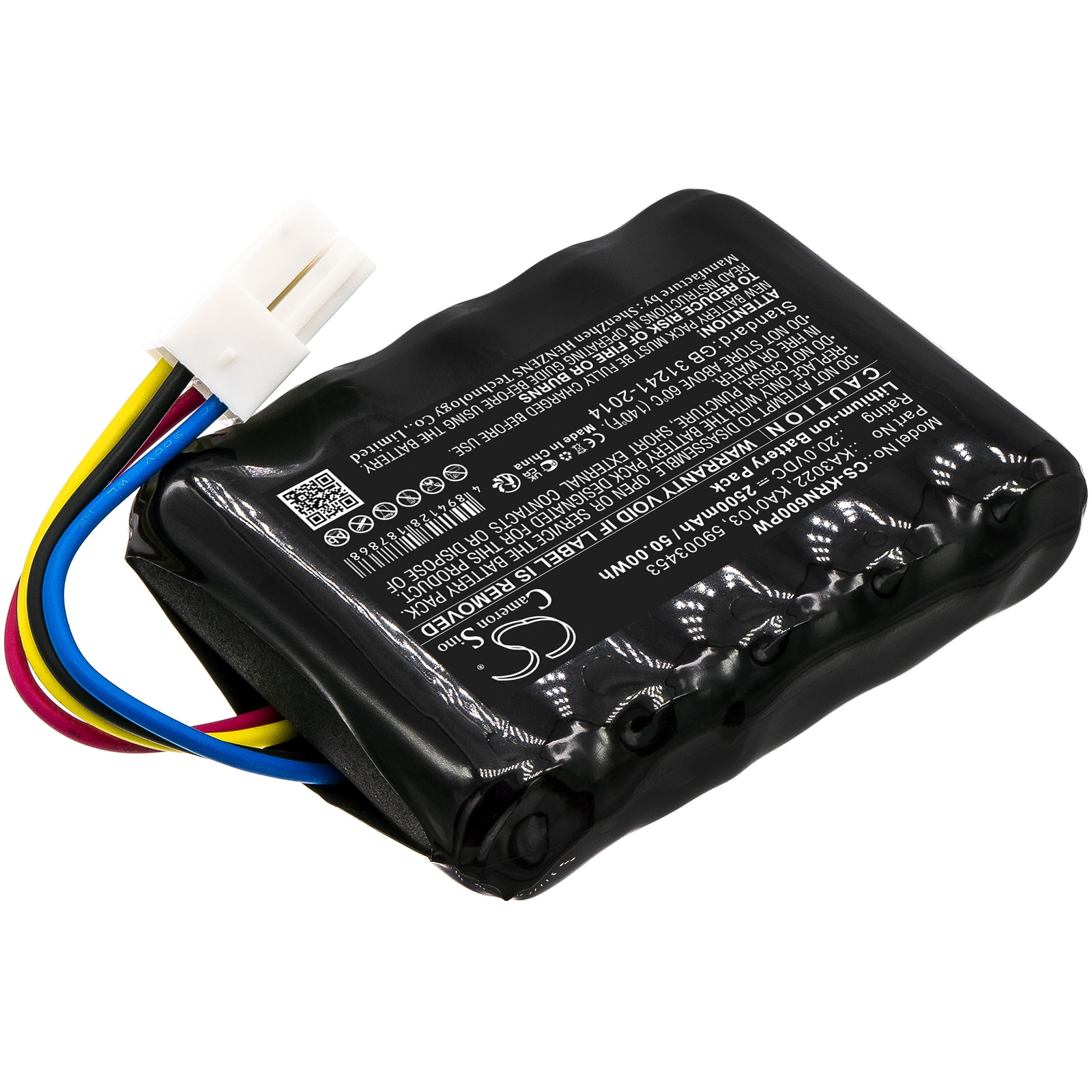 Batteri till Gräsklippare för Kress Mission Nano 600KR101E, Mission m.fl.