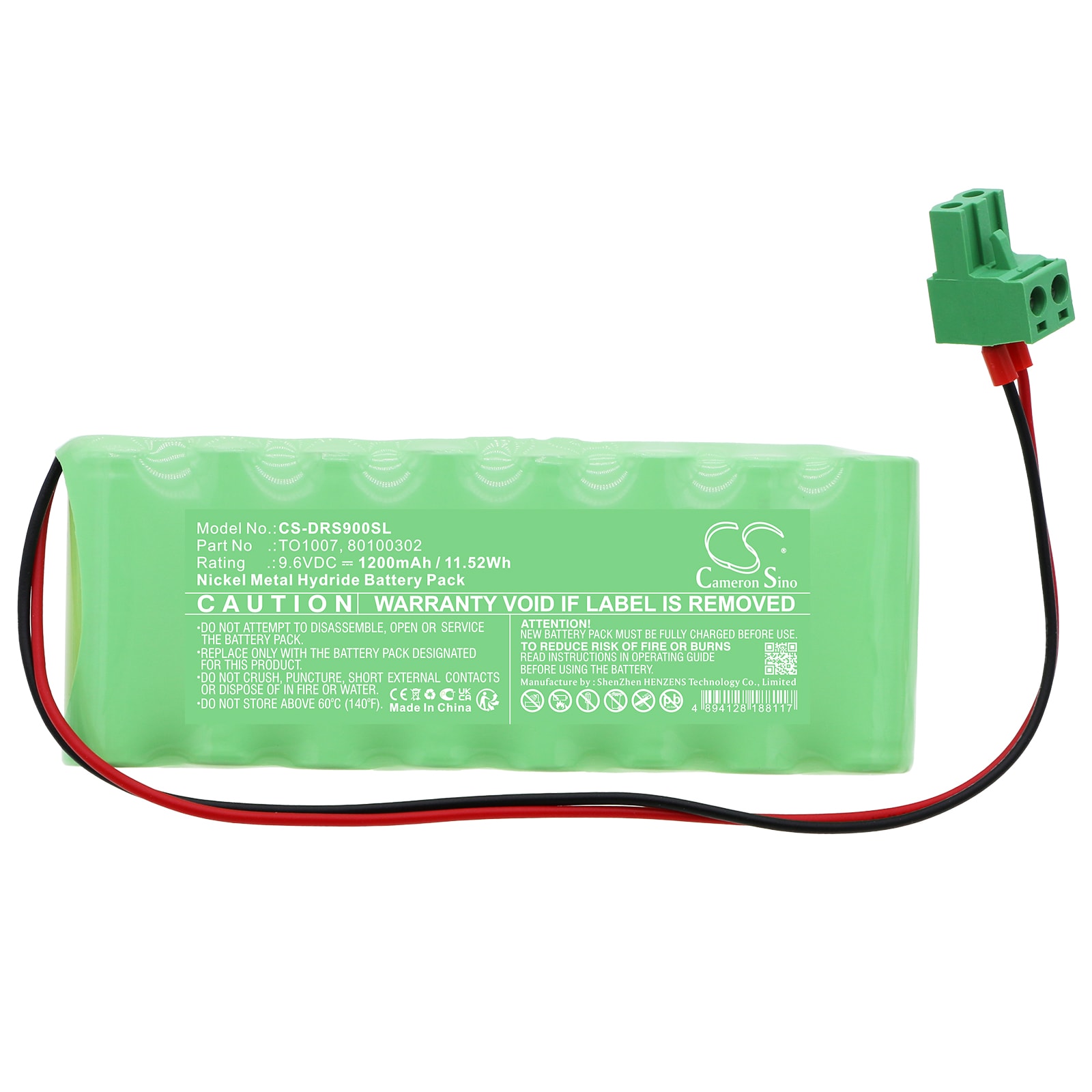 Batteri till Automatiska dörrar för Dorma ES90, ES100, ADT006 m.fl.
