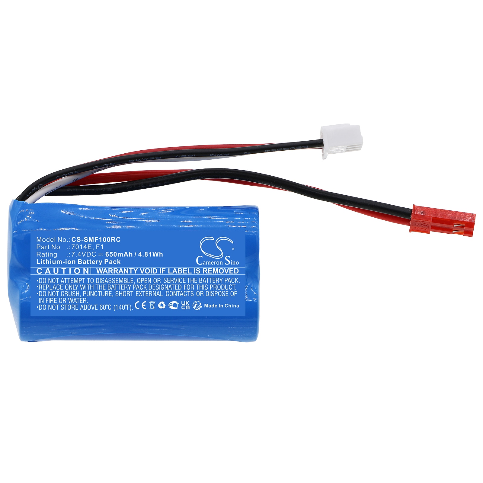 Batteri till Heli/flygplan för Shuang Ma 7014E
