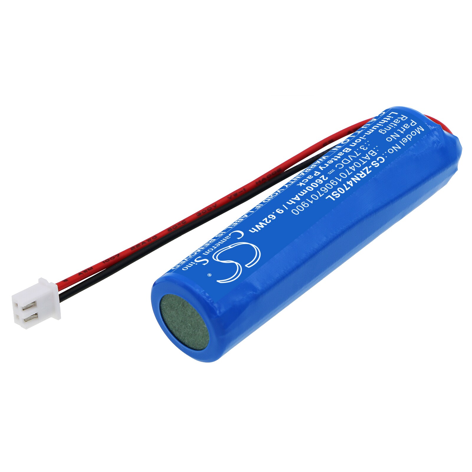 Batteri till Bärbar Led skrivbordslampa för Zafferano Pina Pro, Push up, Home m.fl.