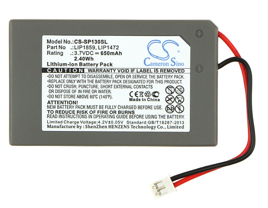 Batteri till Spelkonsol för Sony PS3, PlayStation 3 SIXAXIS, CECHZC1E m.fl.