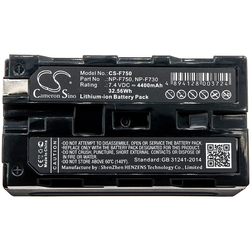 Batteri till Skrivare för Sony CCD-SC7, CCD-SC9, CCD-TR12 m.fl.