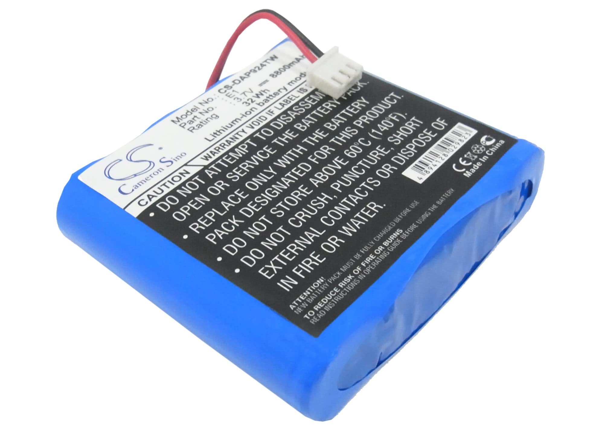 Batteri till DAB Digital för Pure EvokeE-1S, Evoke Flow, VL-60924 m.fl.