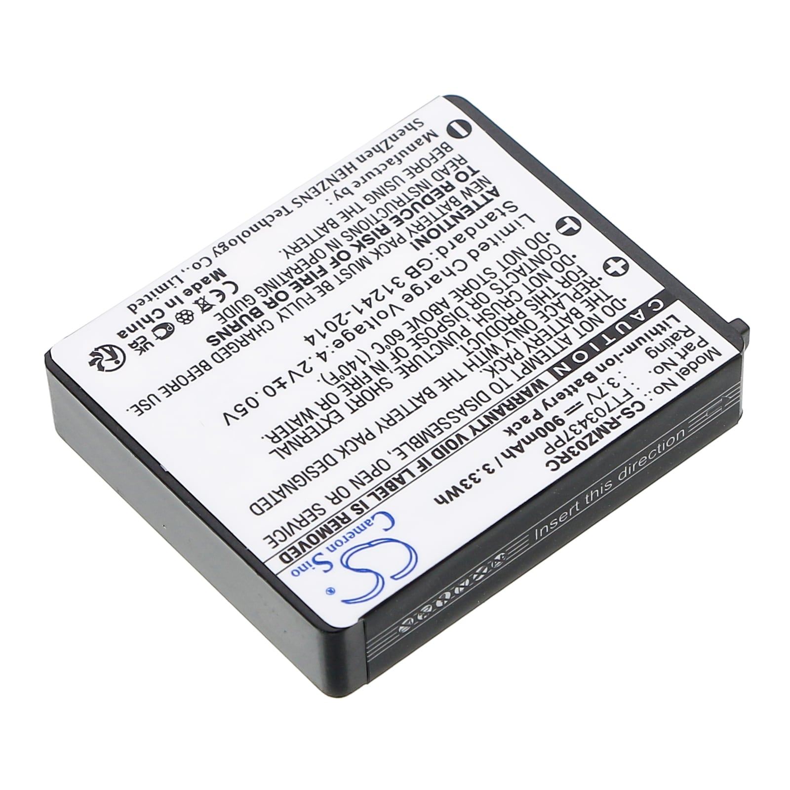 Batteri till Mus, Tangentbord för Razer RC03-001201, Mamba RC03