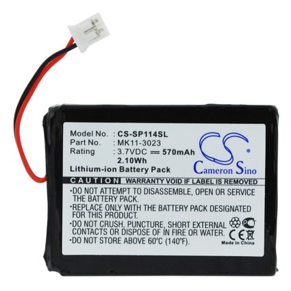 Batteri till Mus, Tangentbord för Sony PS3 Wireless Qwerty Keypad, CECHZK1UC m.fl.