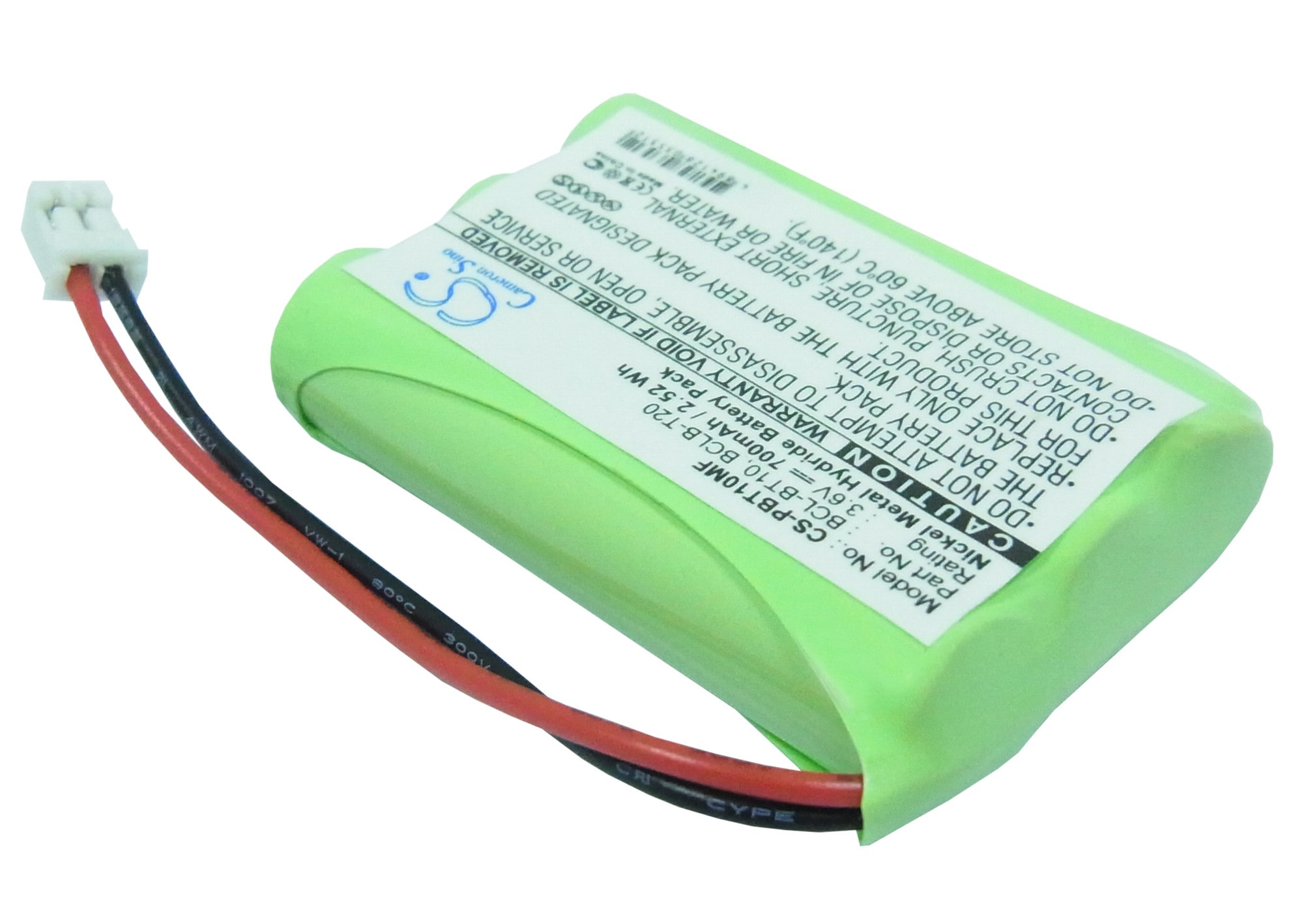 Batteri till Mobil fax för Brother IntelliFax-1960c, IntelliFax-2580c, BCL-D10 m.fl.