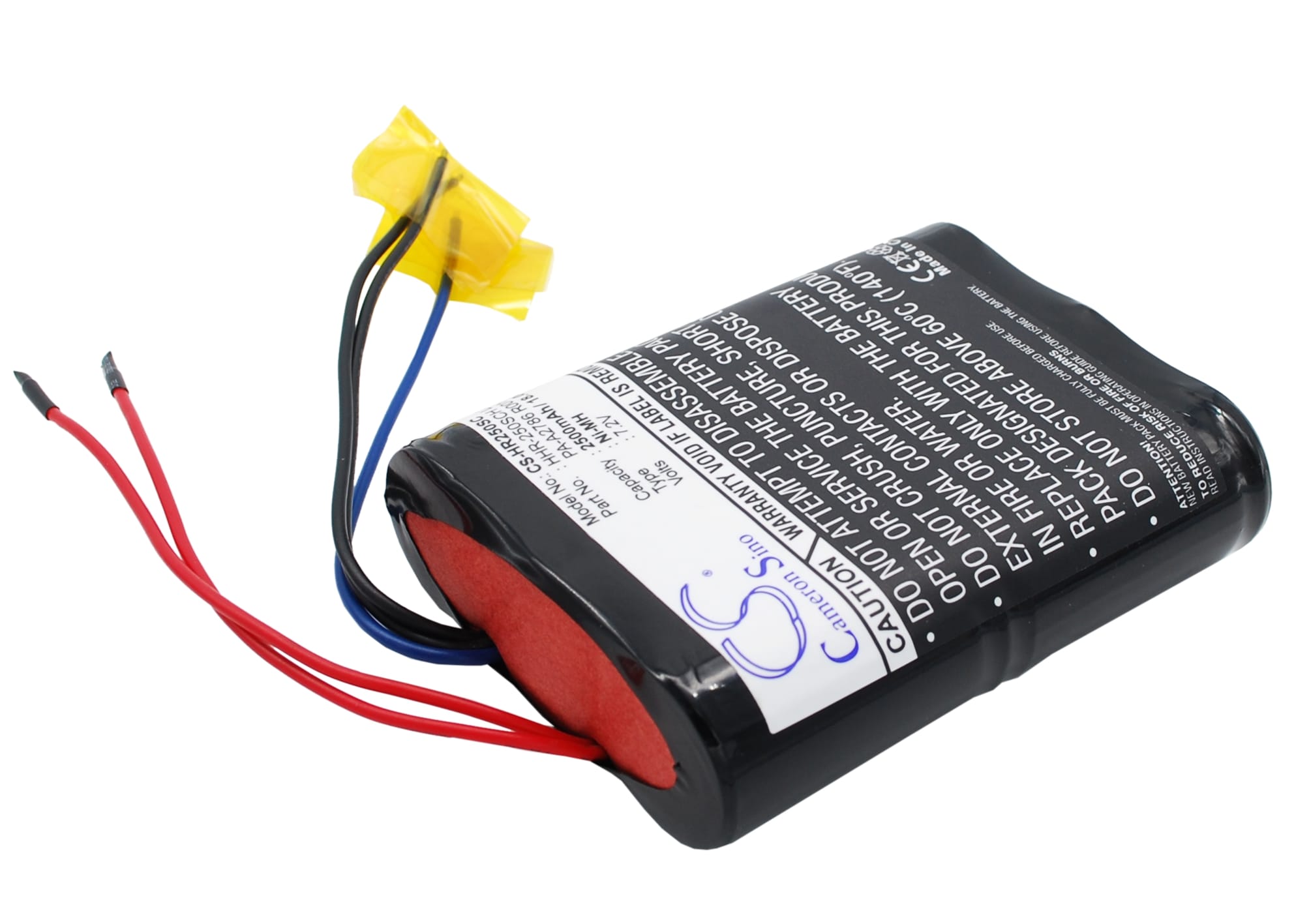 Batteri till Fordon för Panasonic HHR-250SCH L2x3, PA-A2786 R001-1B